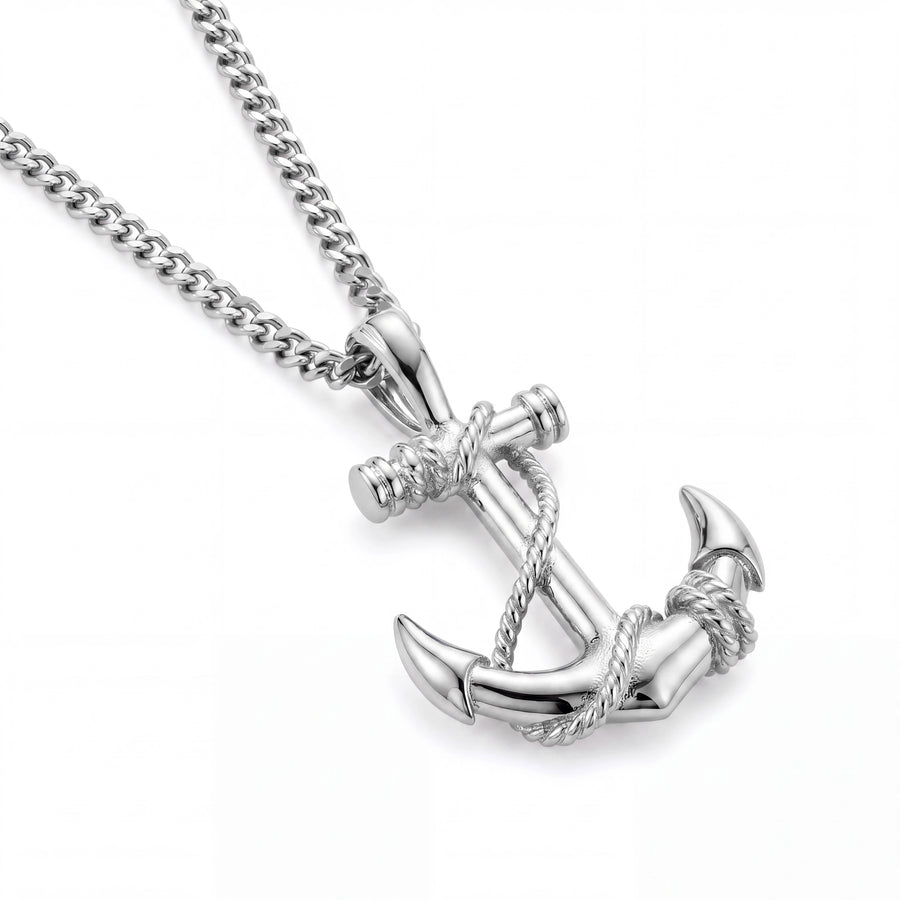 Anchor Pendant (Silver)