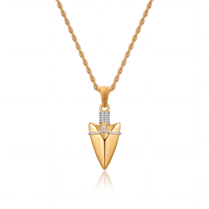 Arrow Pendant (Gold)