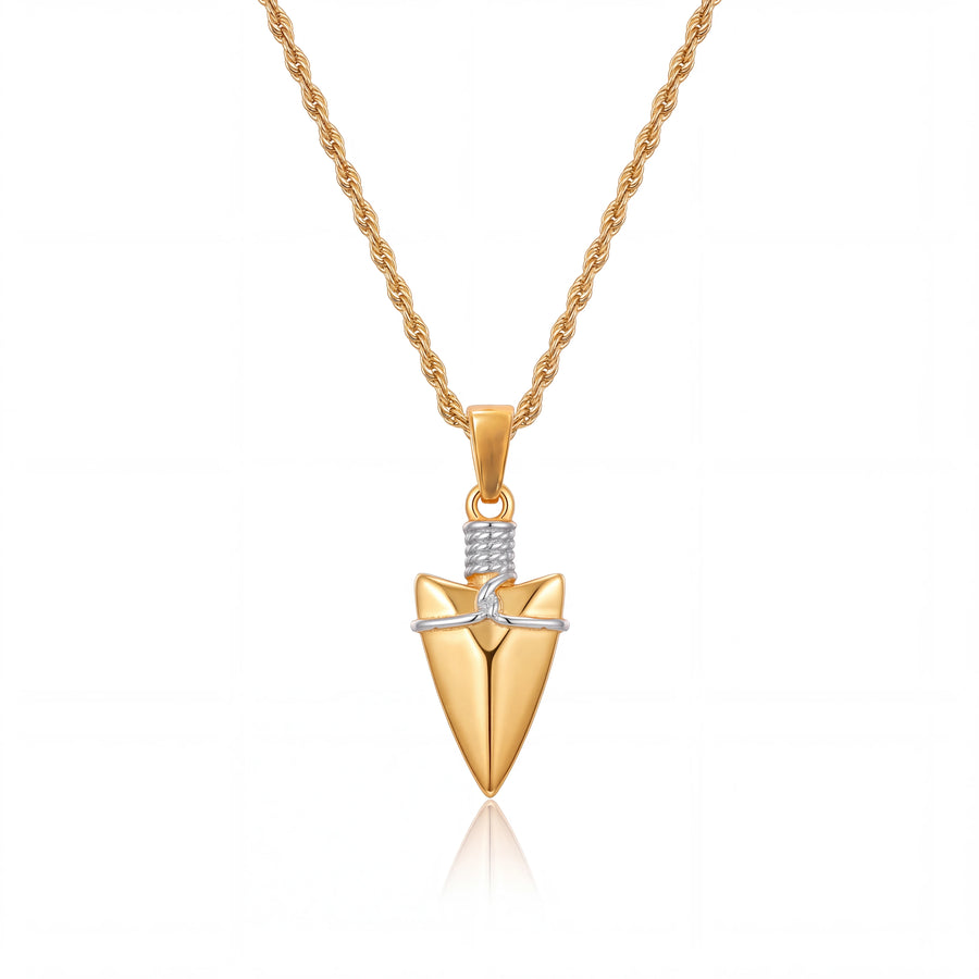 Arrow Pendant (Gold)