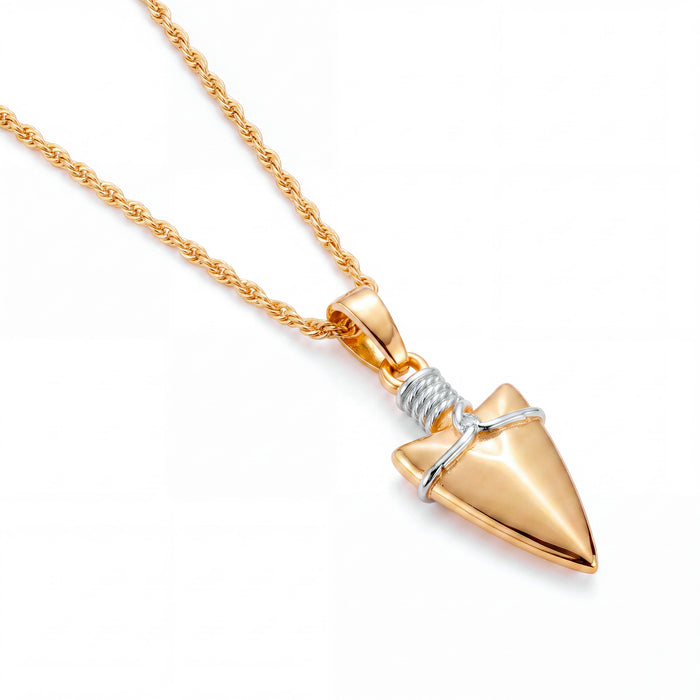 Arrow Pendant (Gold)