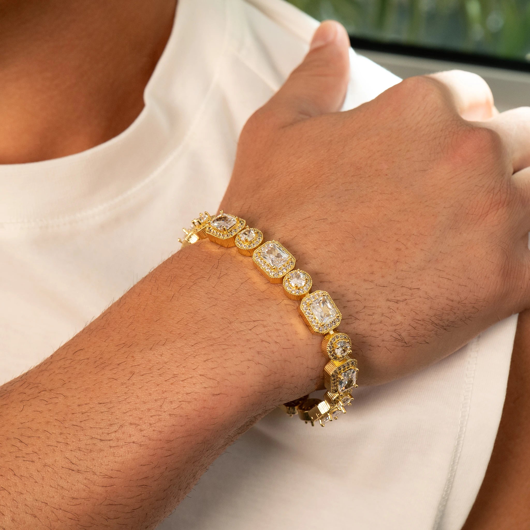 Baguette Iced Set (Gold)