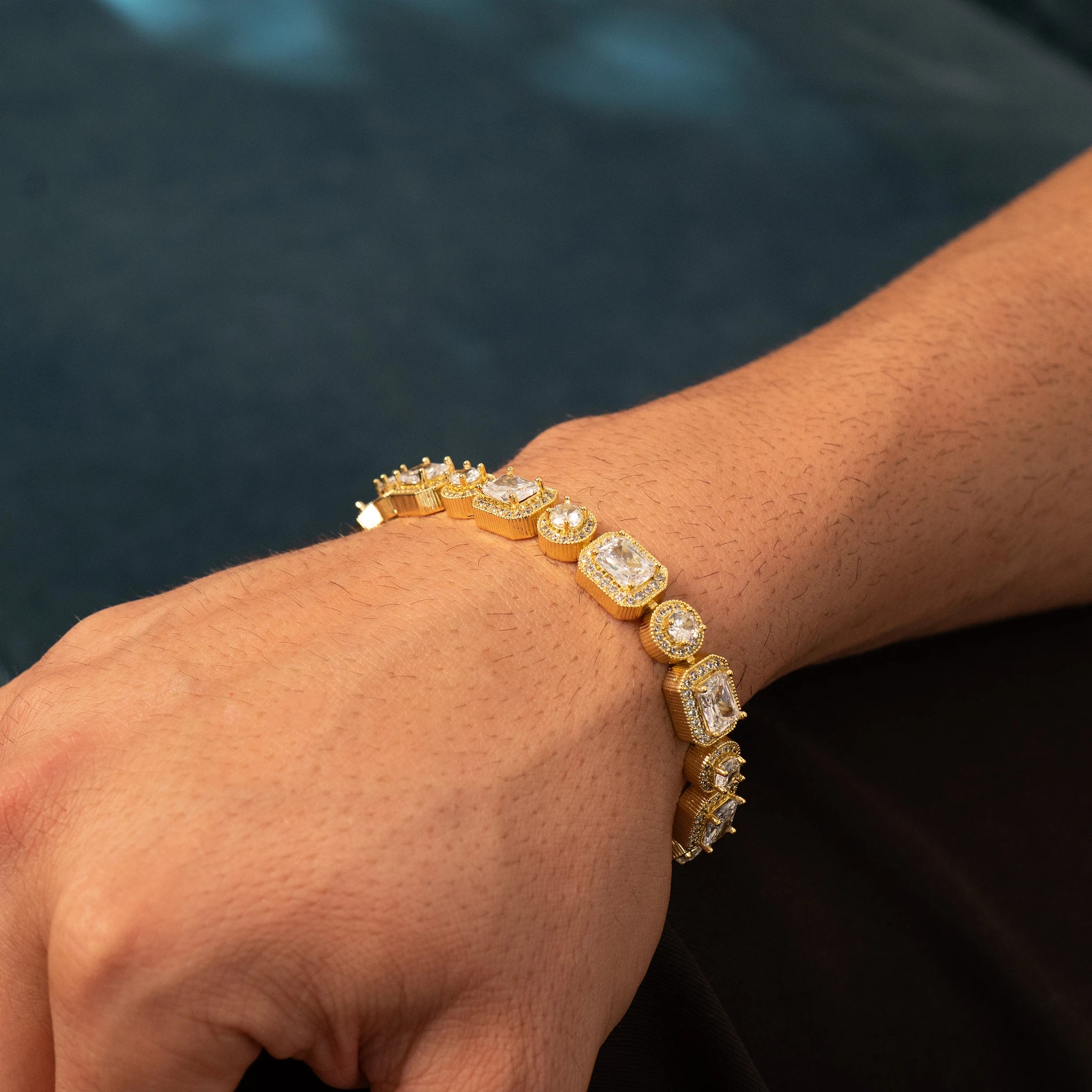 Baguette Iced Set (Gold)
