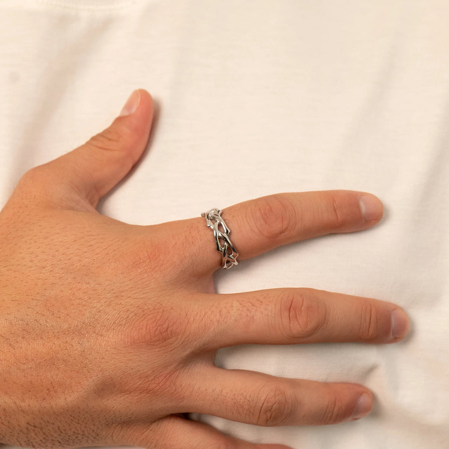 Braided Ring (Silver)
