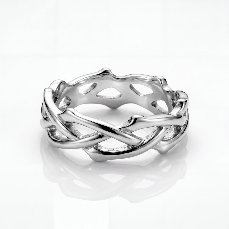 Braided Ring (Silver)