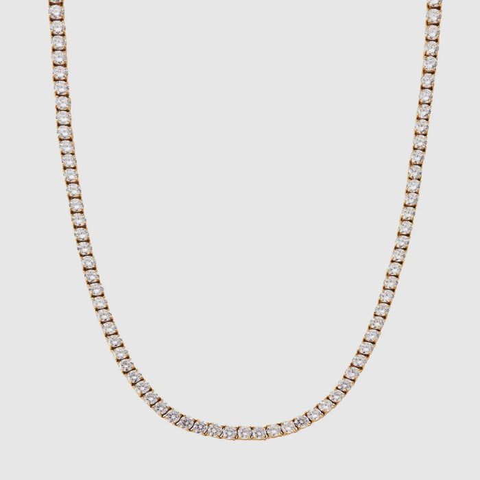 TENNIS CHAIN (GOLD) 5MM