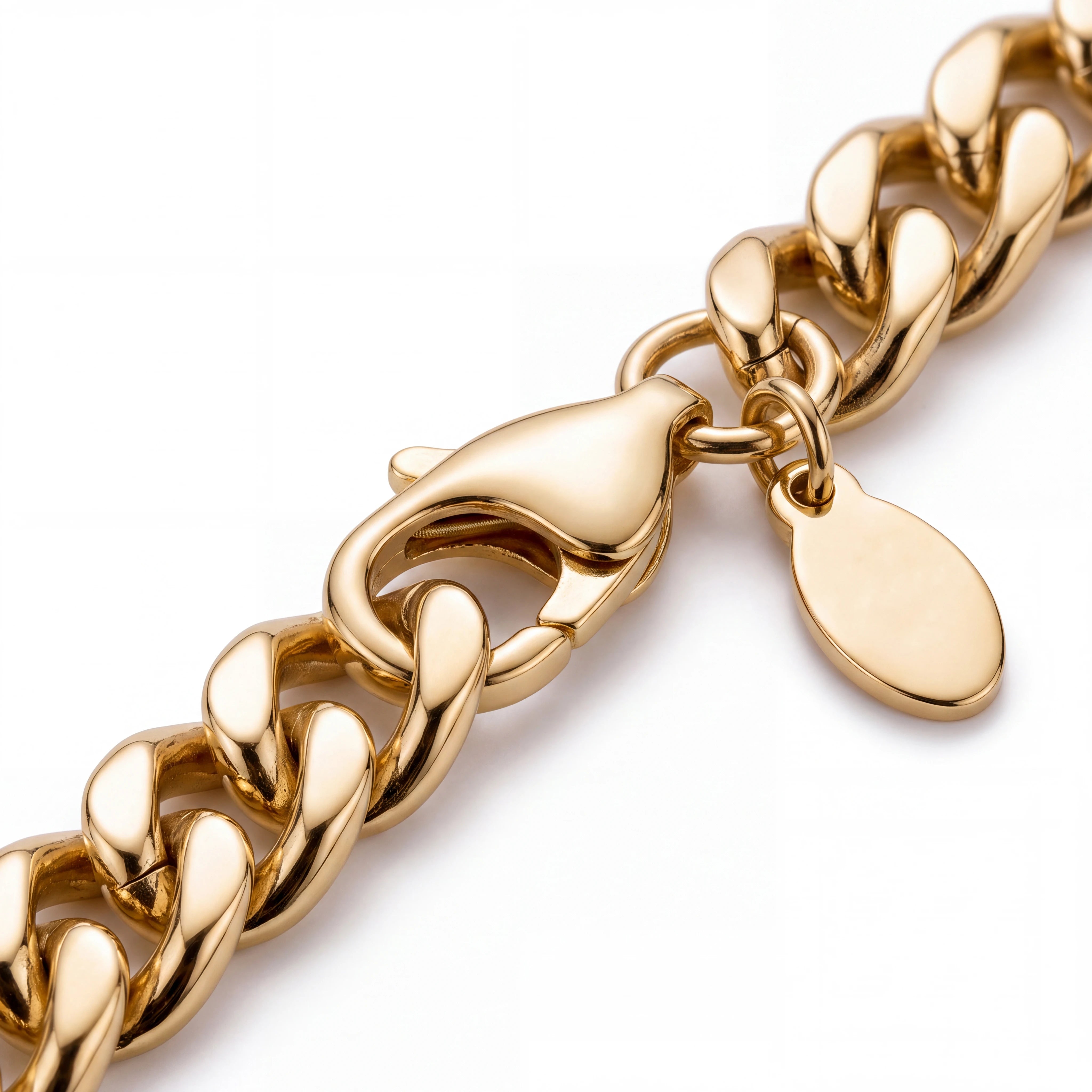 CUBAN BRACELET (GOLD) 4MM