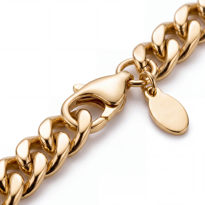 CUBAN BRACELET (GOLD) 4MM