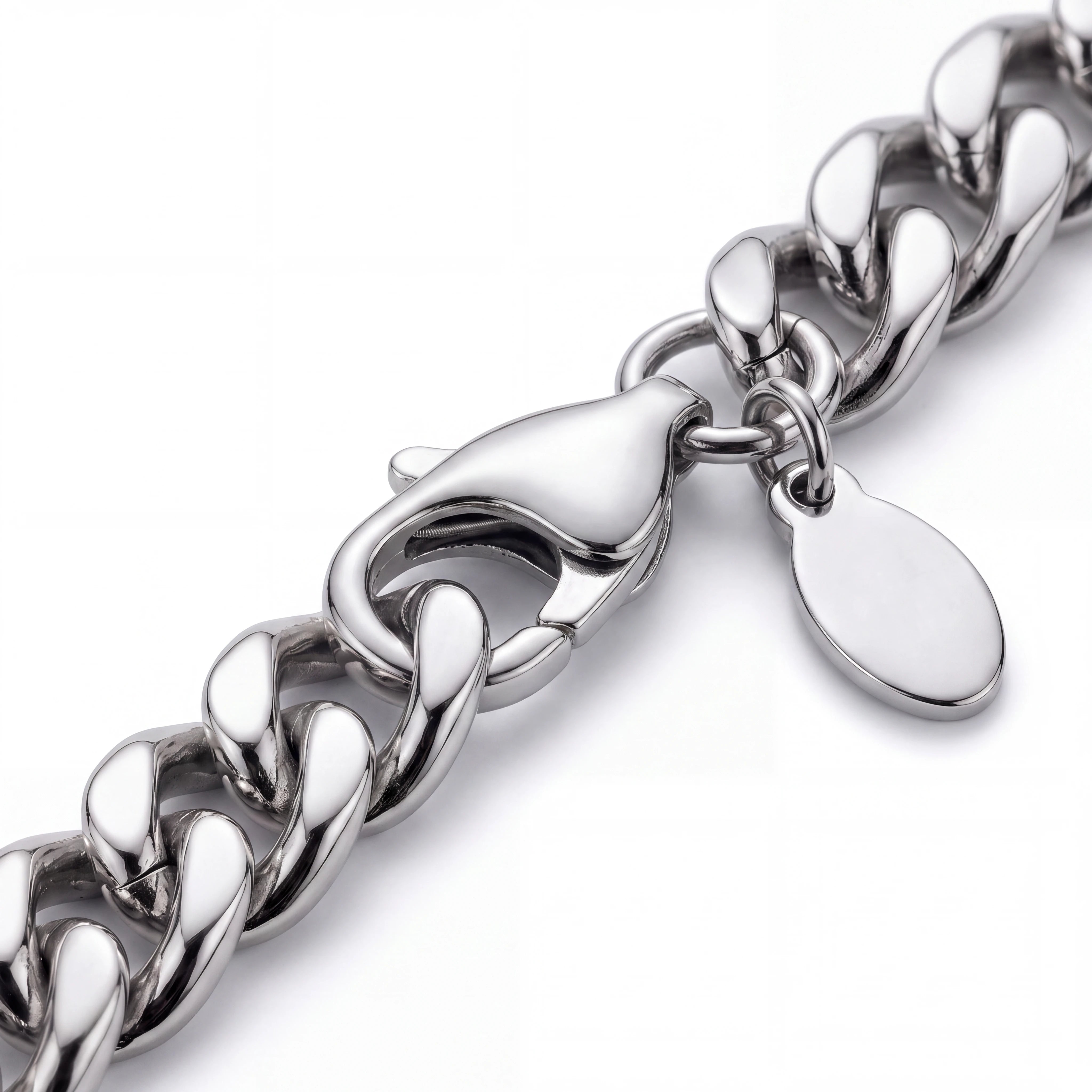 CUBAN BRACELET (SILVER) 4MM