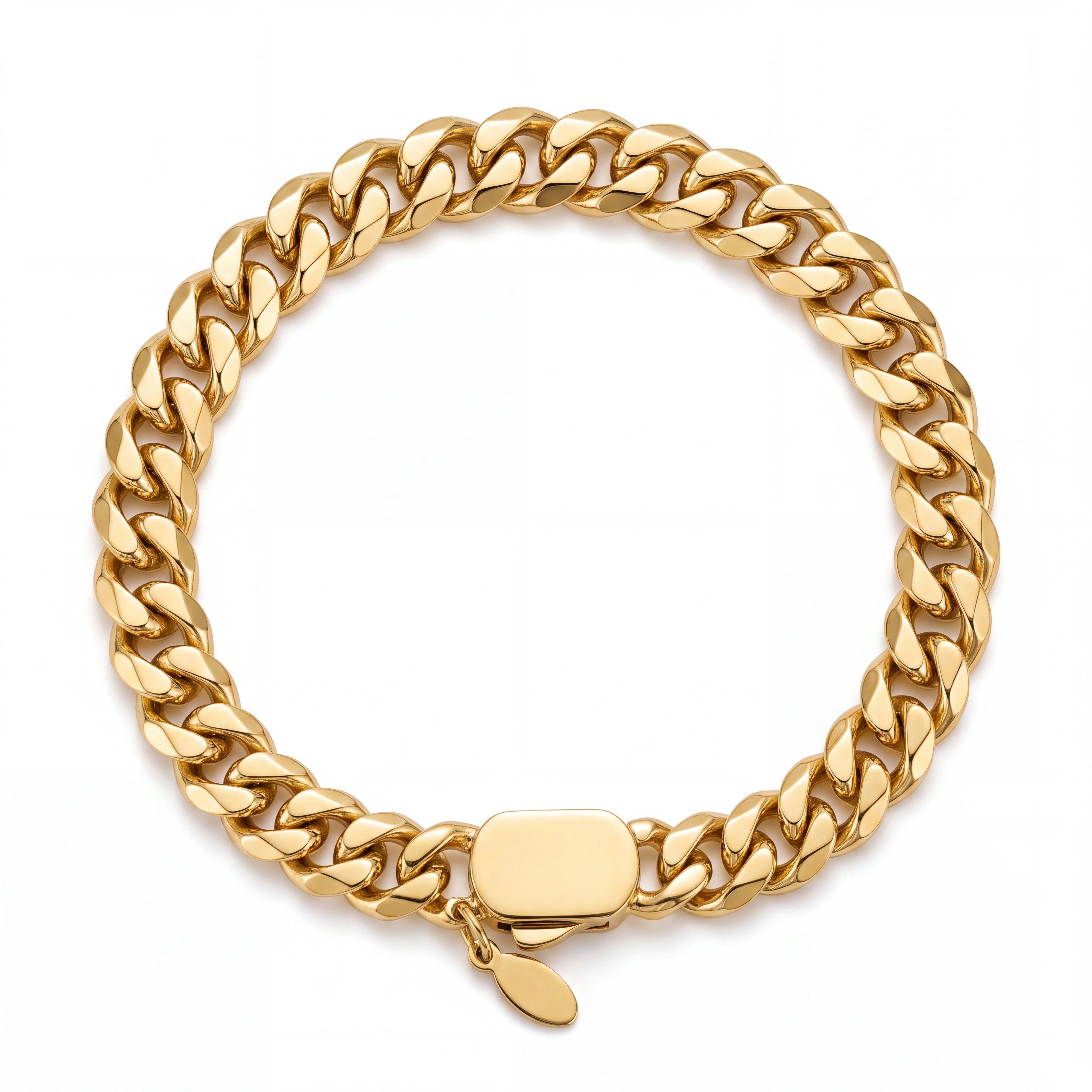 CUBAN BRACELET (GOLD) 8MM