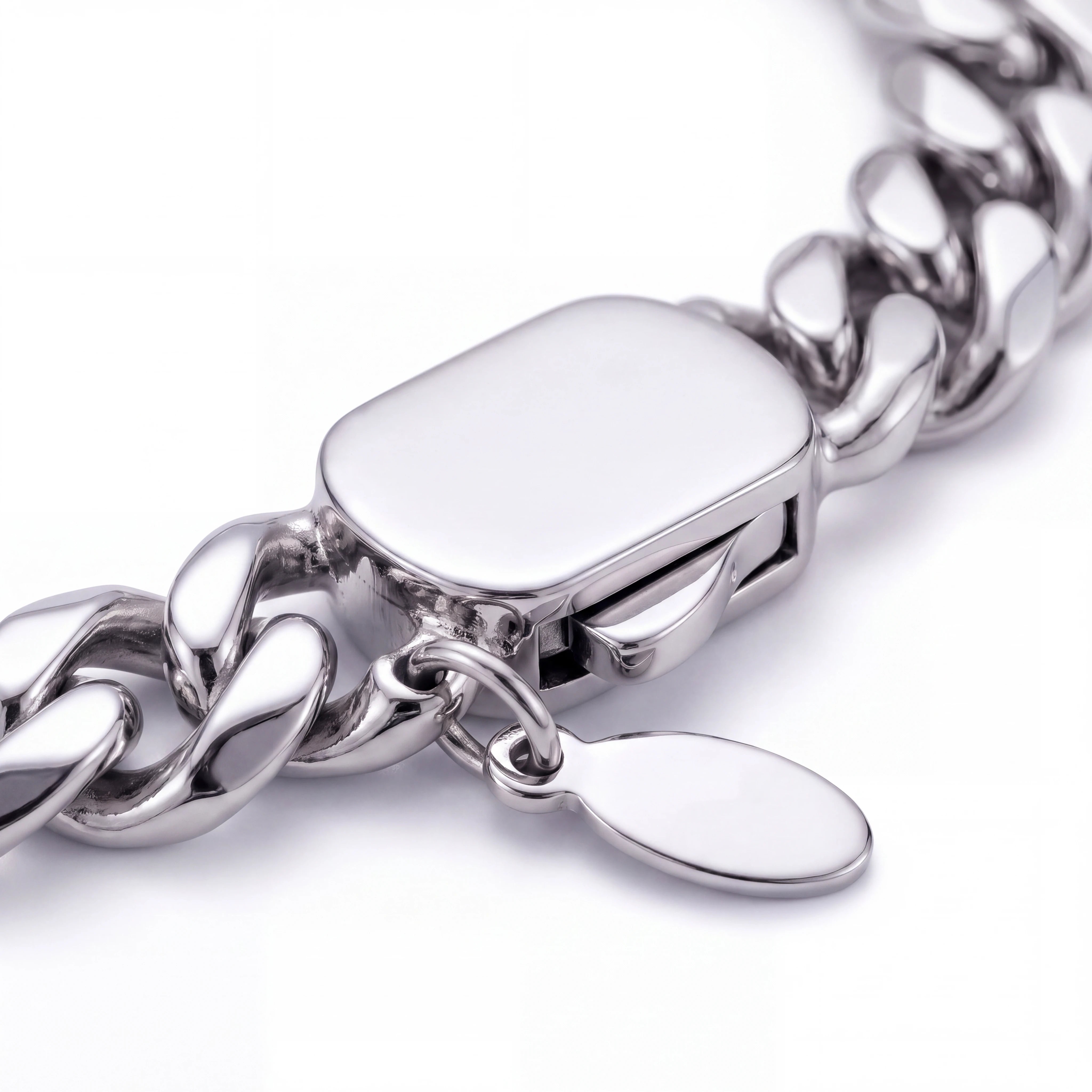 CUBAN BRACELET (SILVER) 8MM