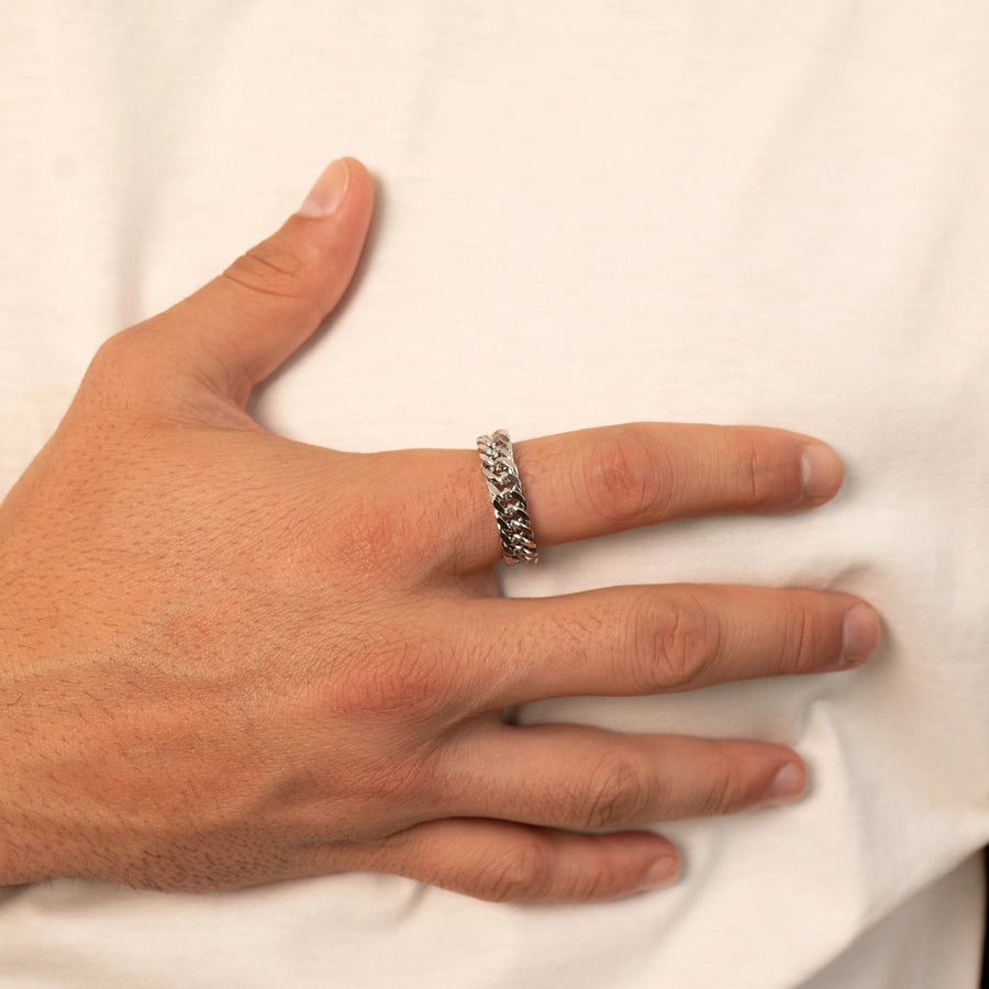 Cuban Ring (Silver)