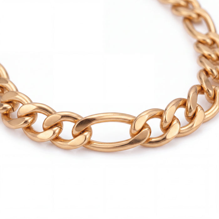 Figaro Chain 5MM  (Gold)