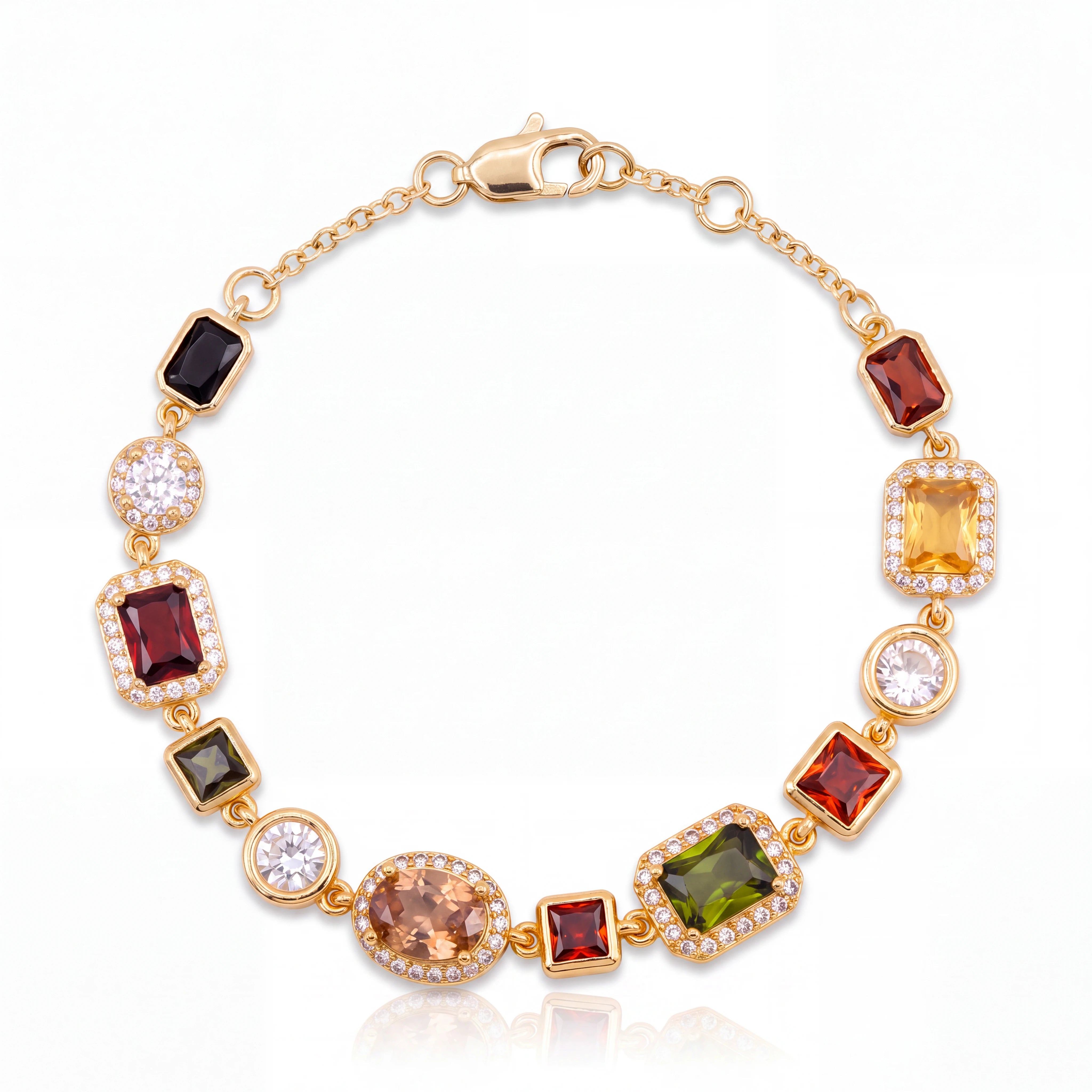 GEMSTONE BRACELET (GOLD)
