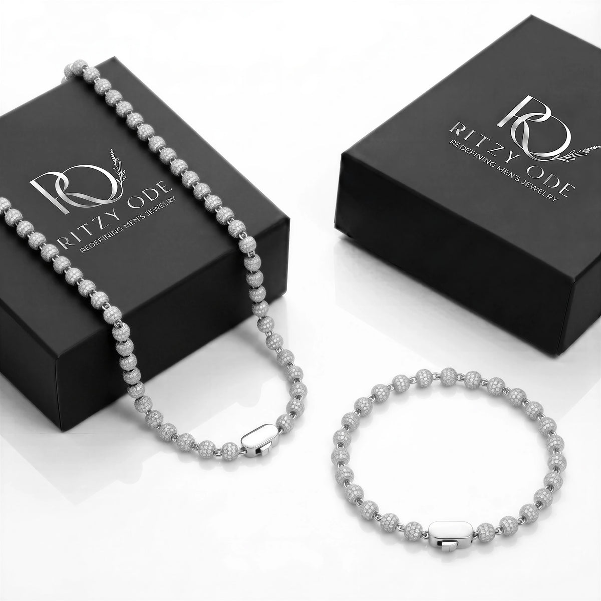 Iced Ball Set (Silver)