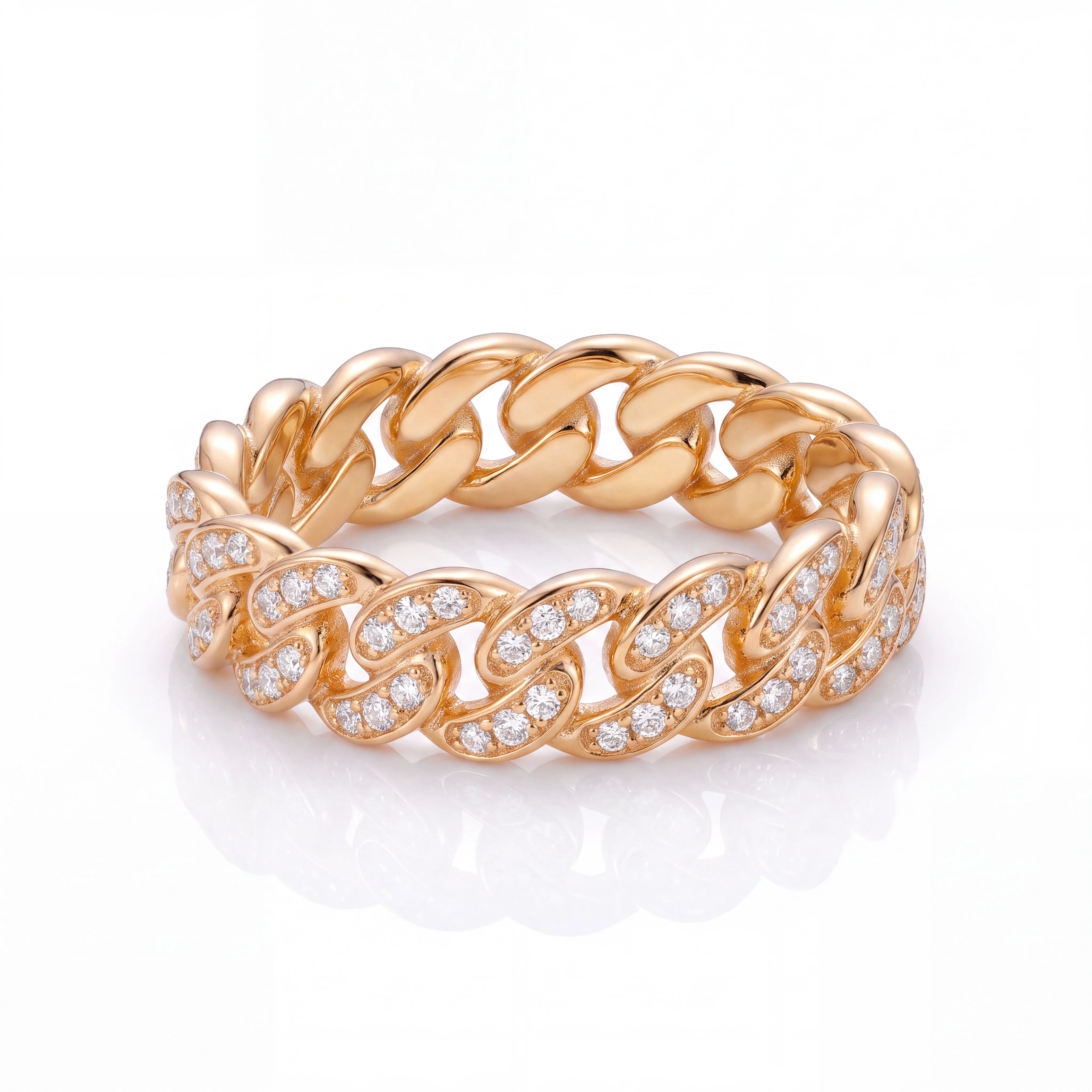 Iced Cuban Ring (Gold)