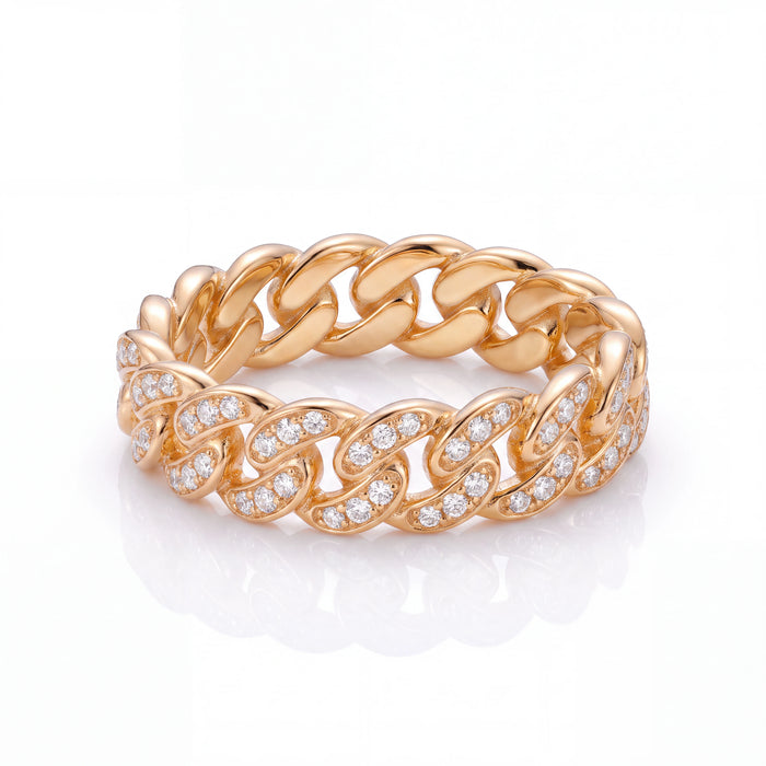 Iced Cuban Ring (Gold)