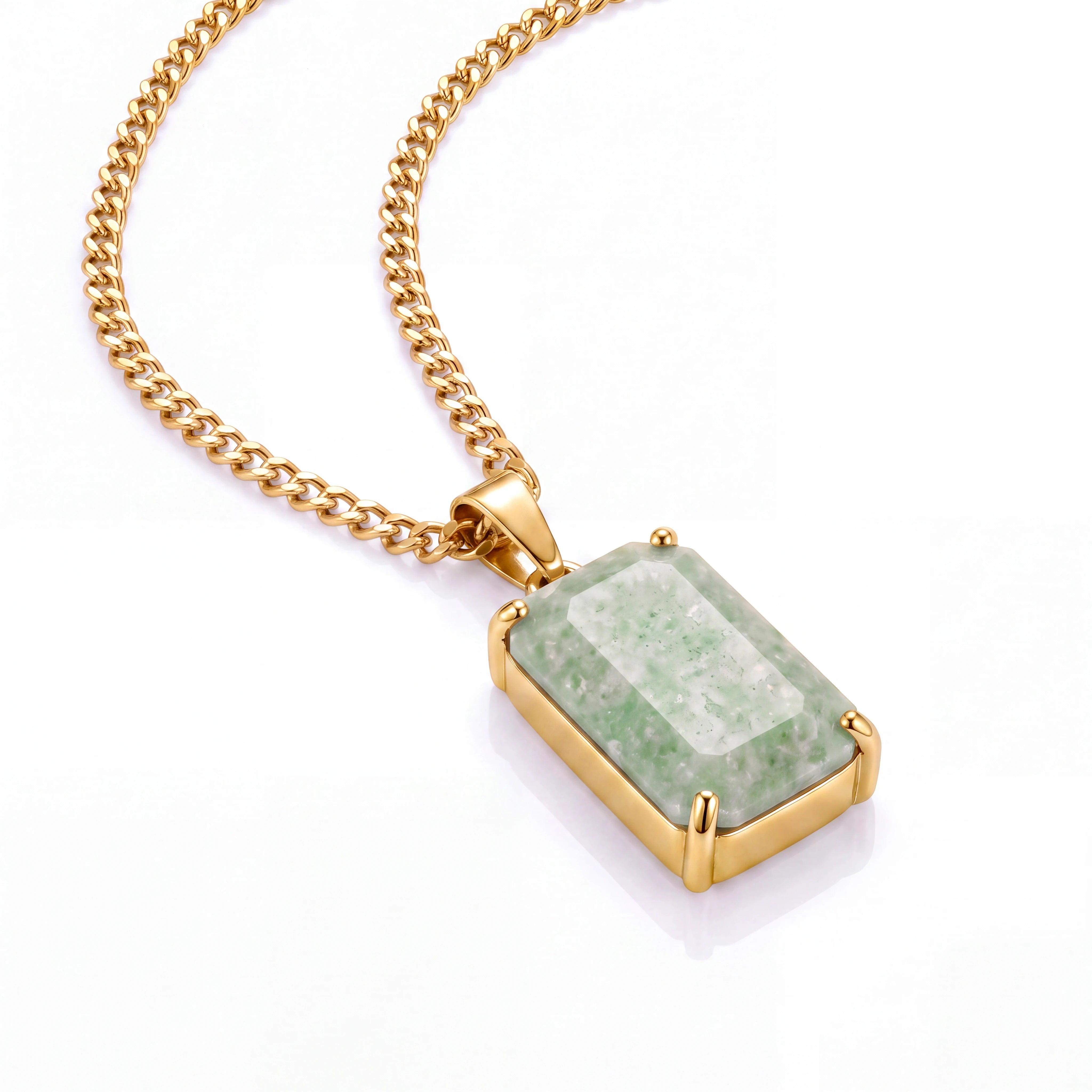 Limestone Pendant (Gold)