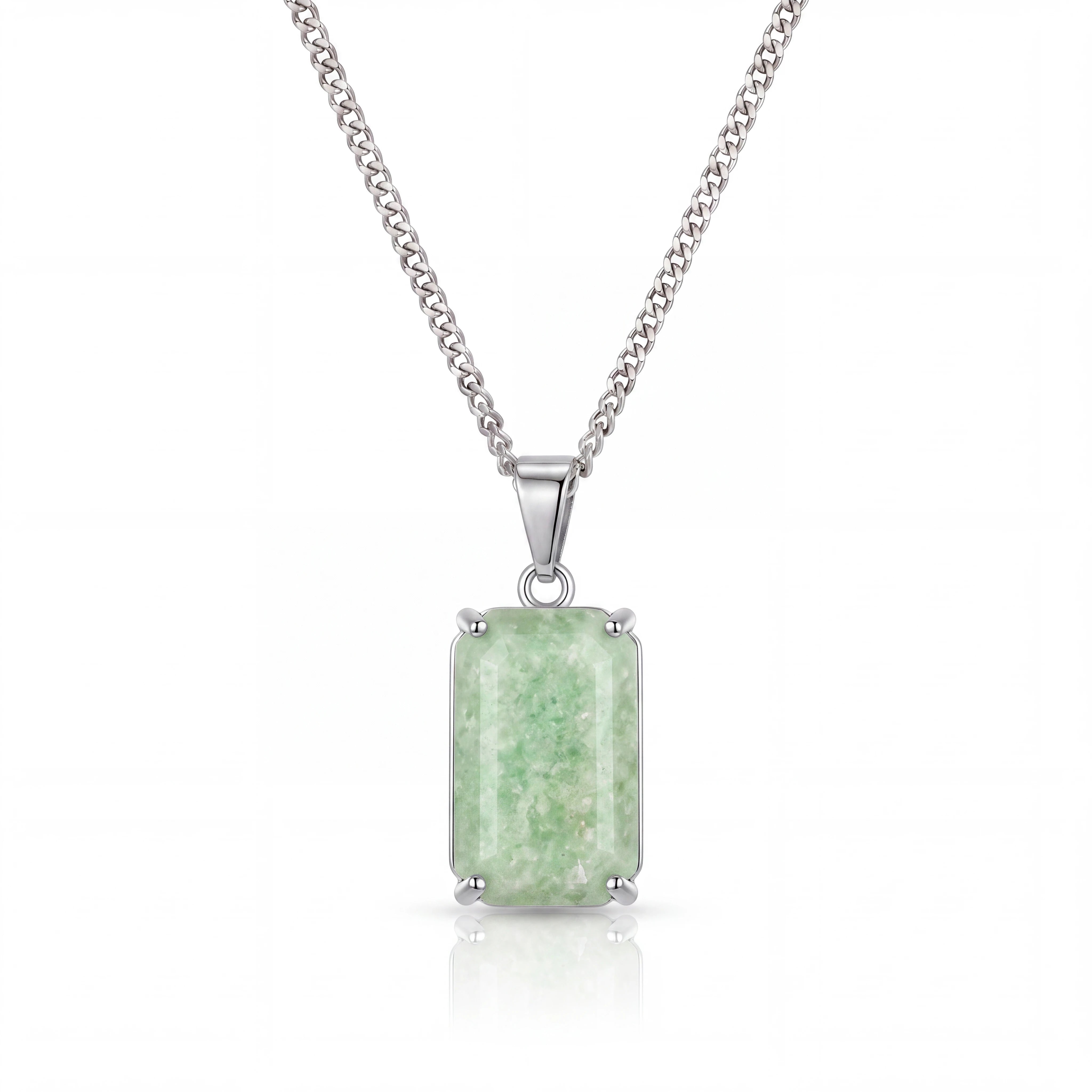 Limestone Pendant (Silver)