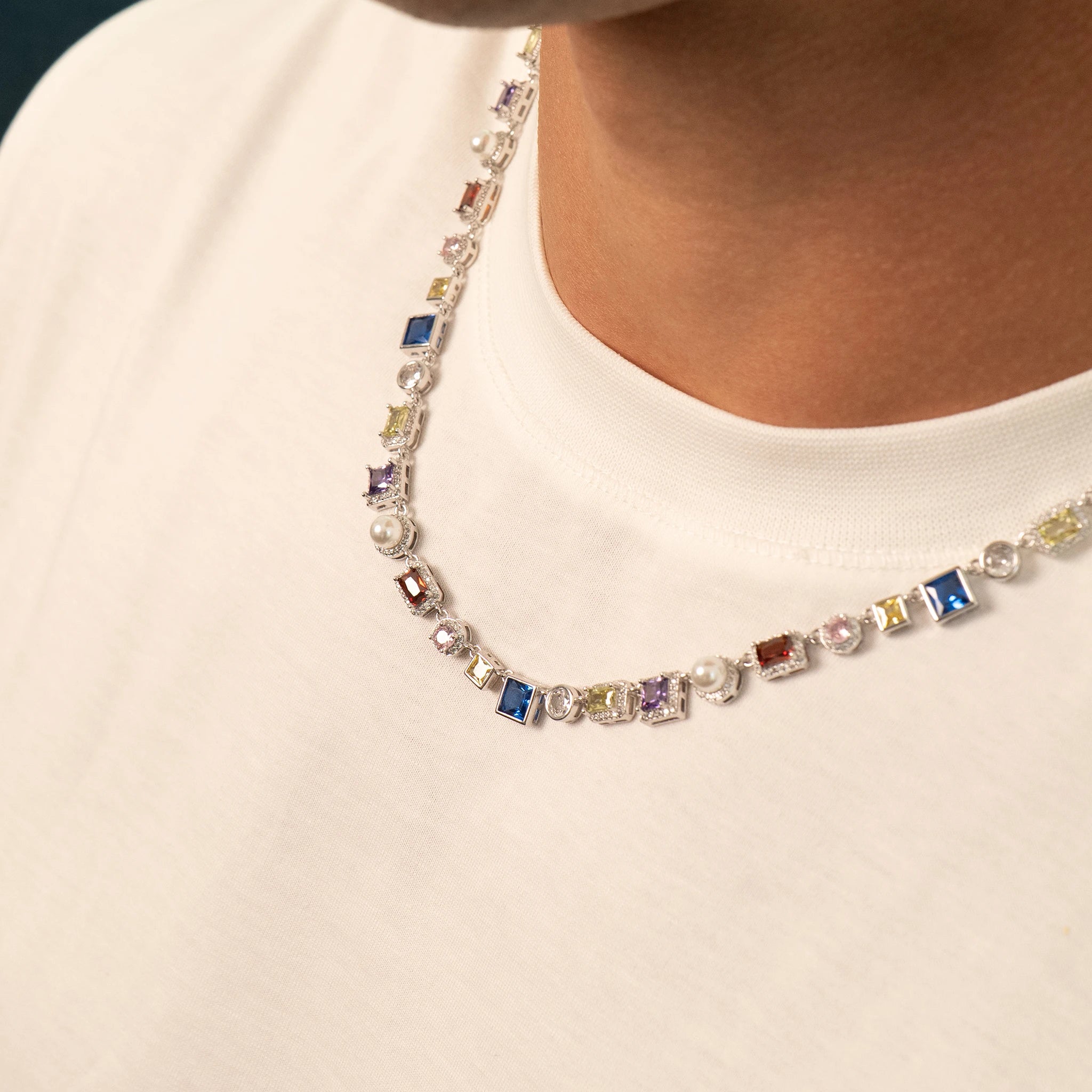 Sapphire Gemstone Set (Silver)