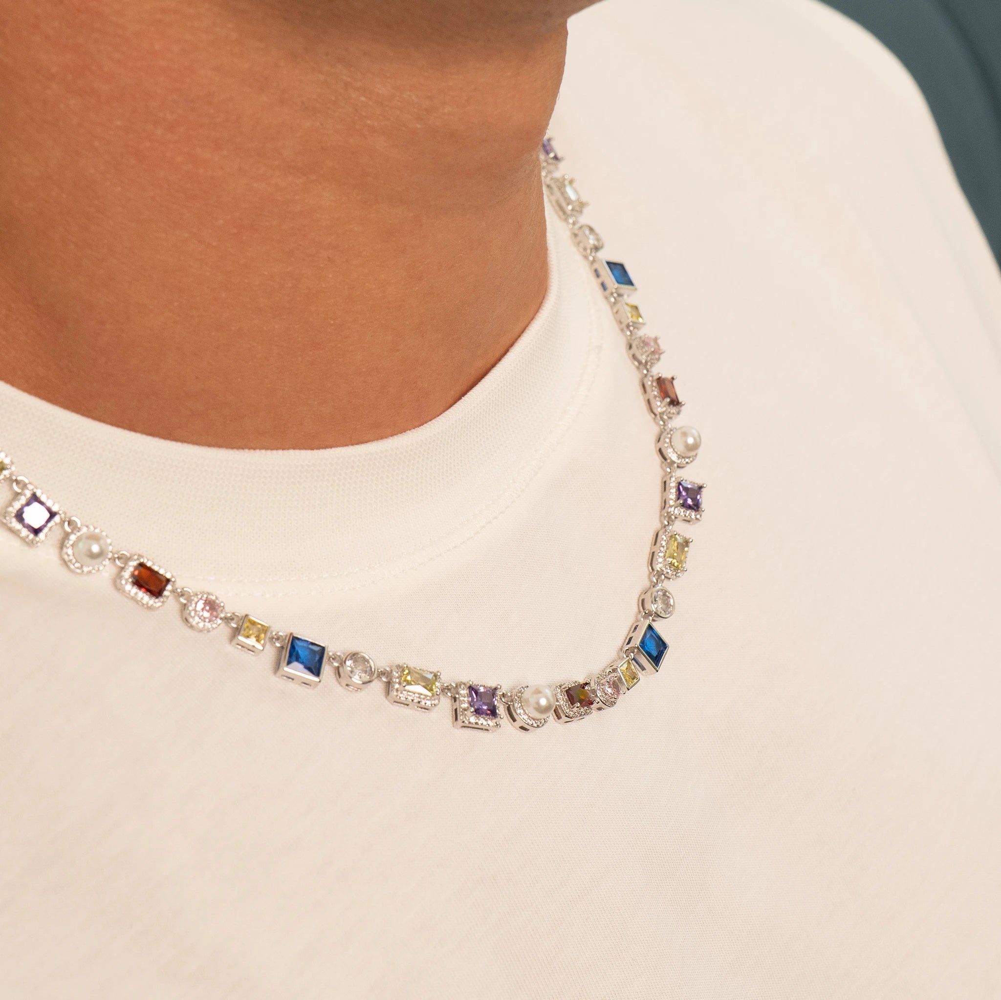 Sapphire Gemstone Set (Silver)