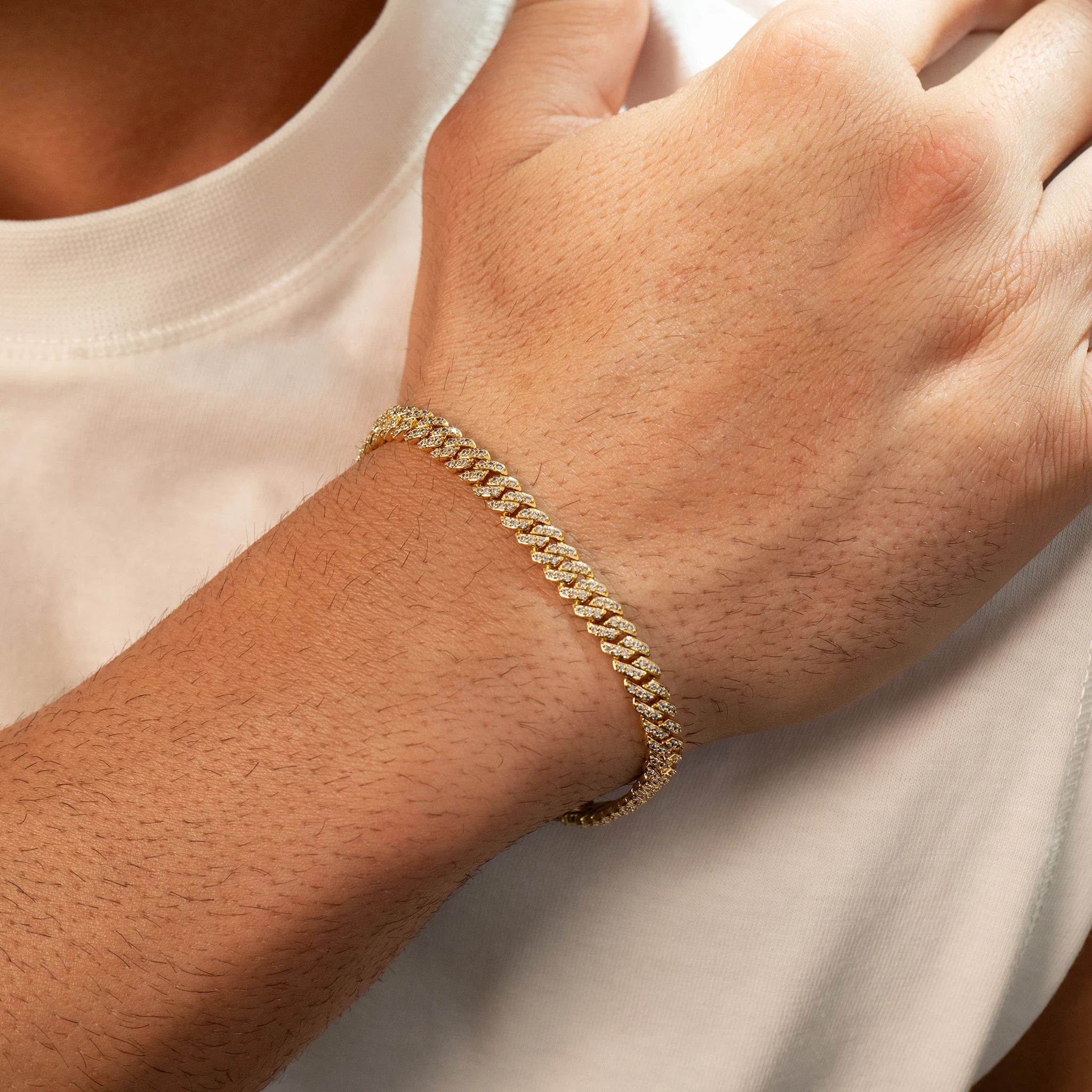Micro Cuban Iced Set (Gold)