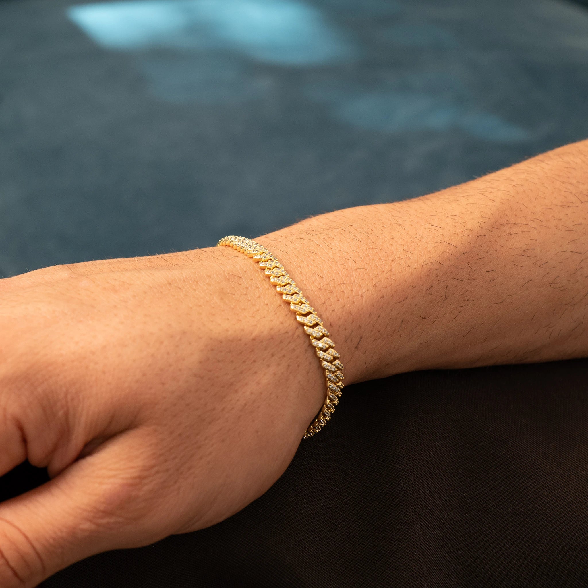 Micro Cuban Iced Set (Gold)