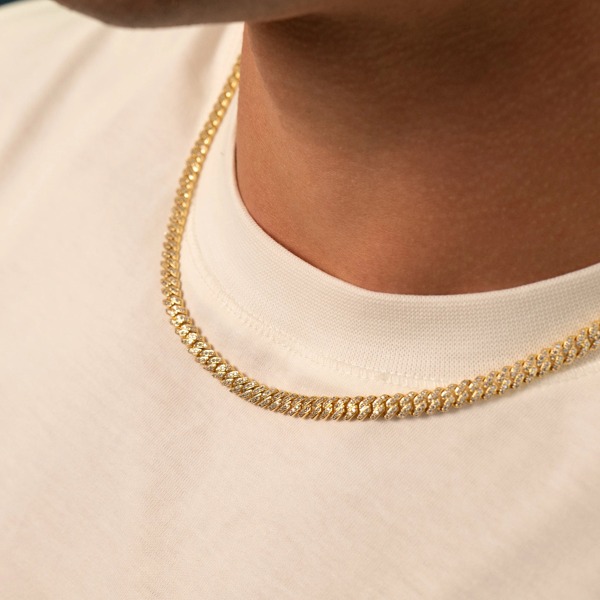 Micro Cuban Iced Set (Gold)