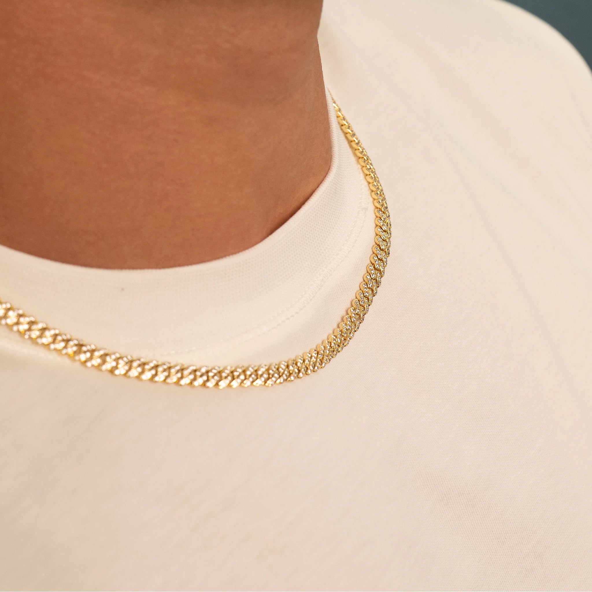 Micro Cuban Iced Set (Gold)