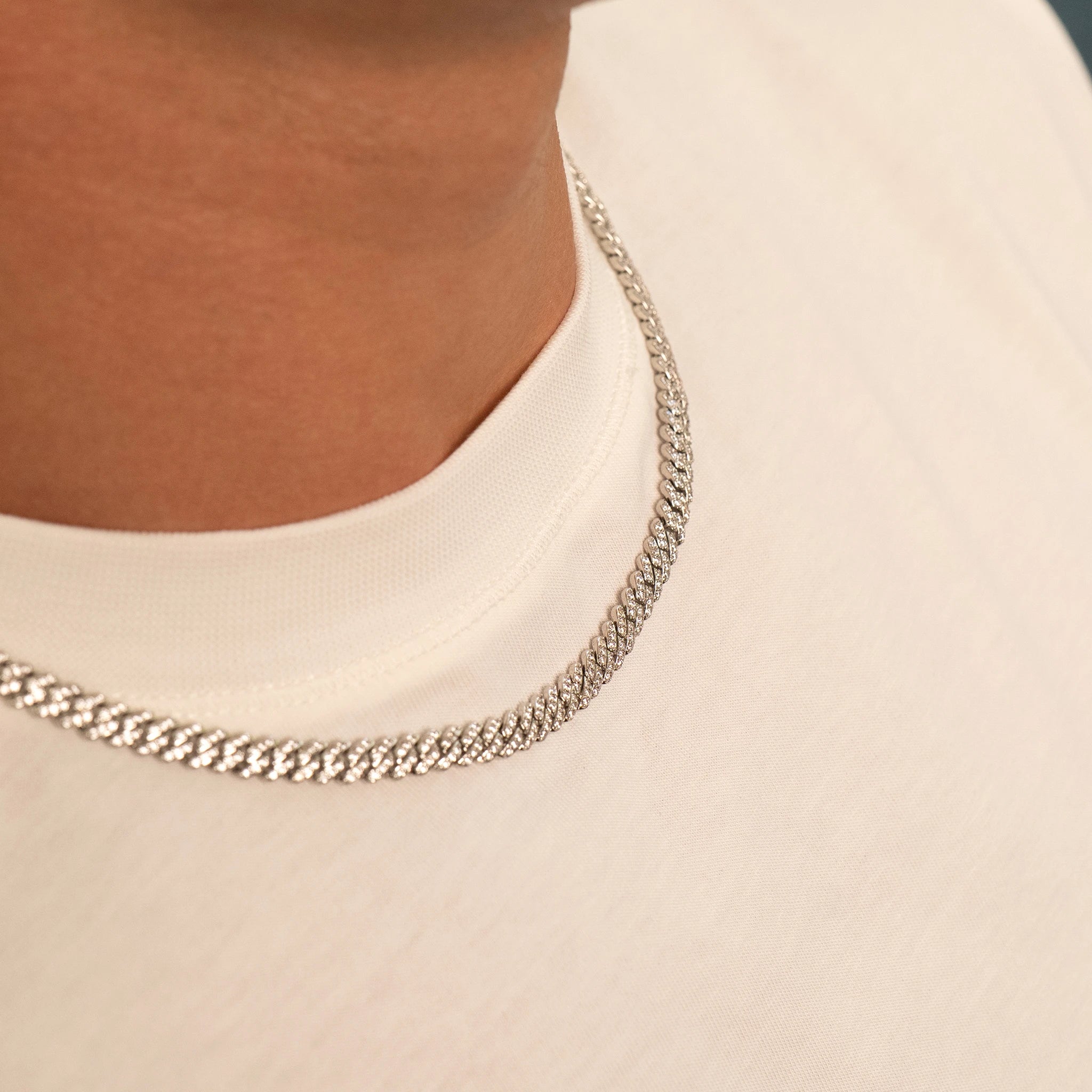 Micro Cuban Iced Set (Silver)