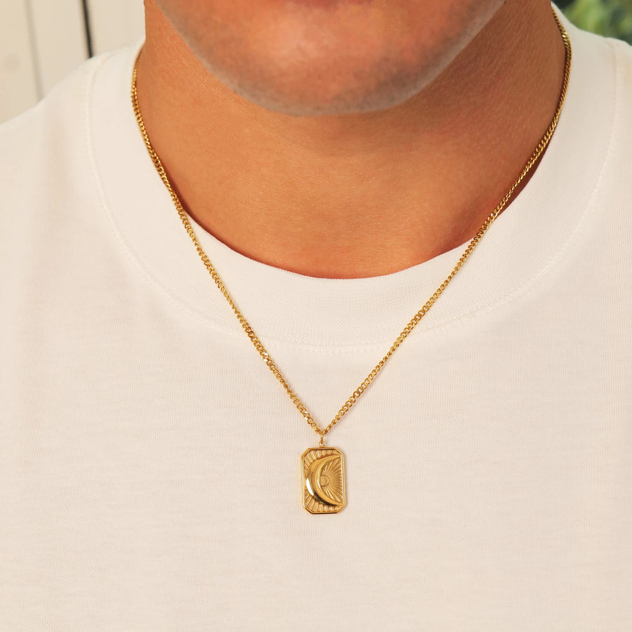 Moon Pendant (Gold)