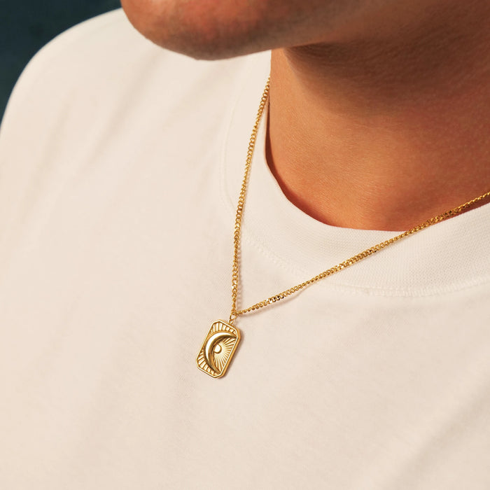 Moon Pendant (Gold)
