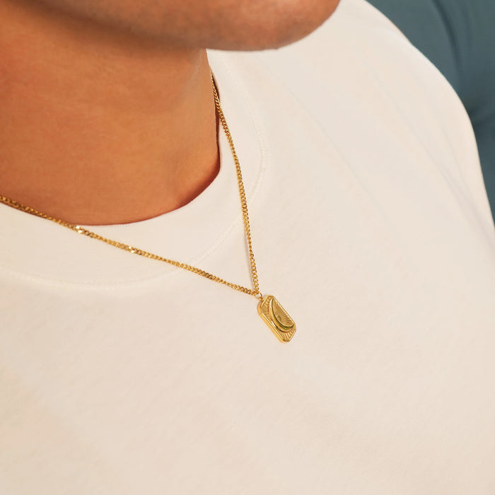 Moon Pendant (Gold)