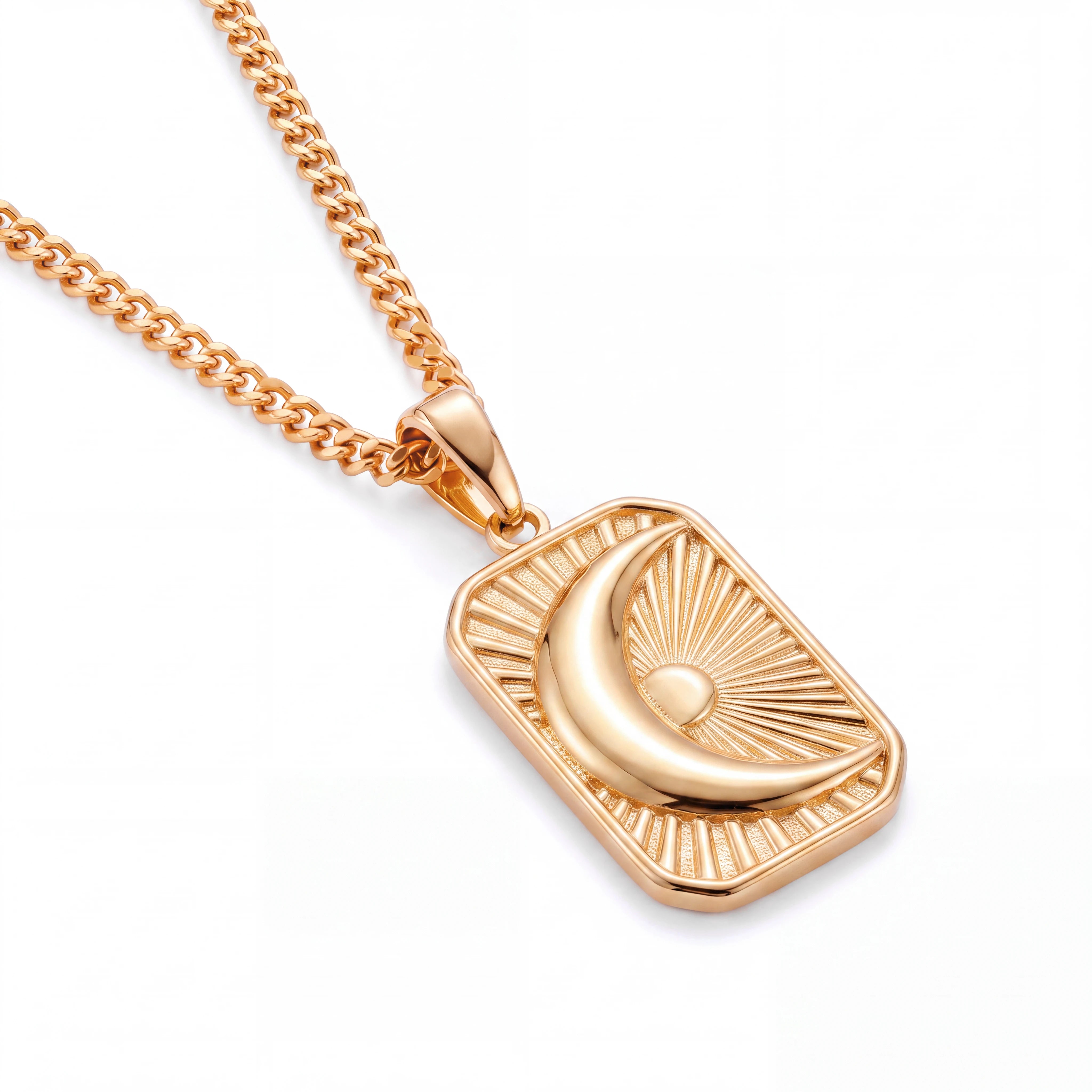 Moon Pendant (Gold)