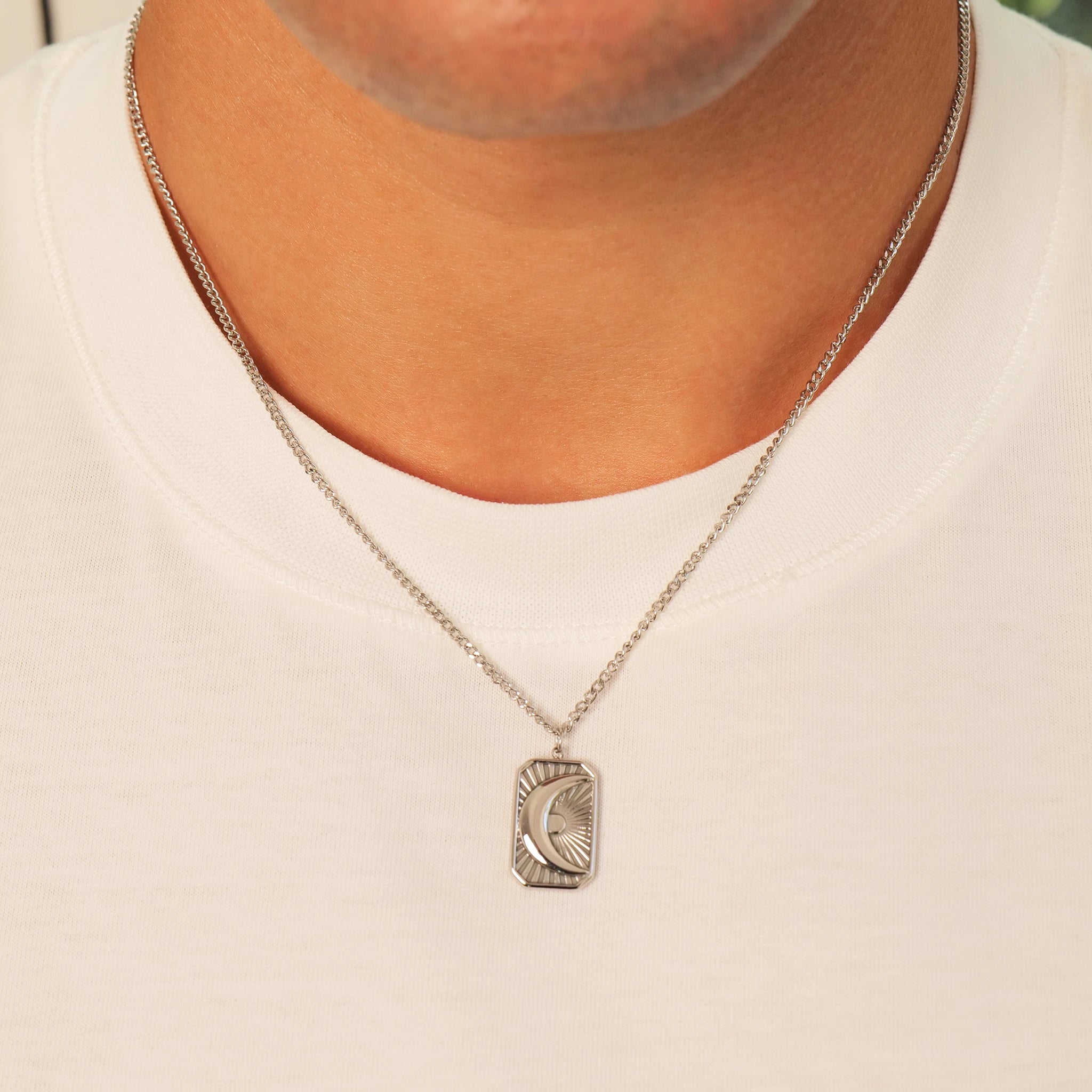 Moon Pendant (Silver)