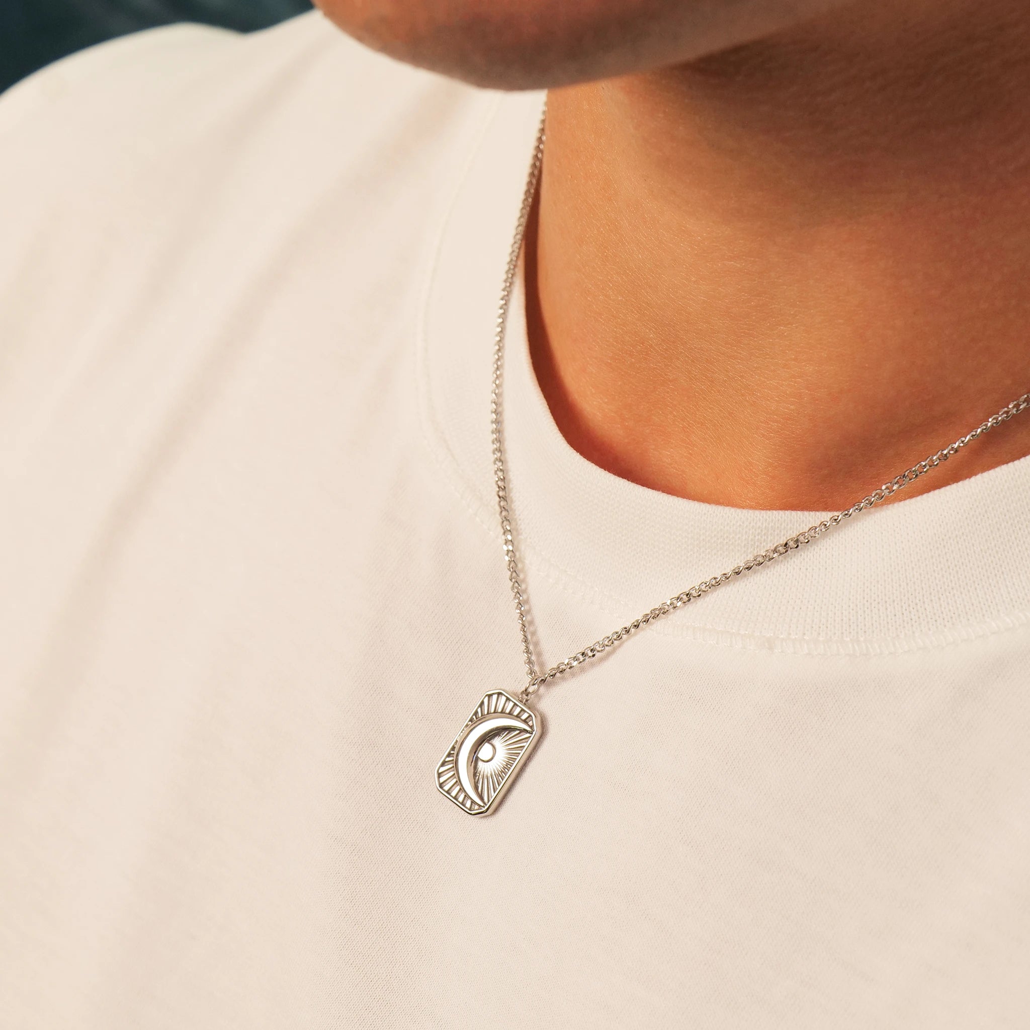 Moon Pendant (Silver)