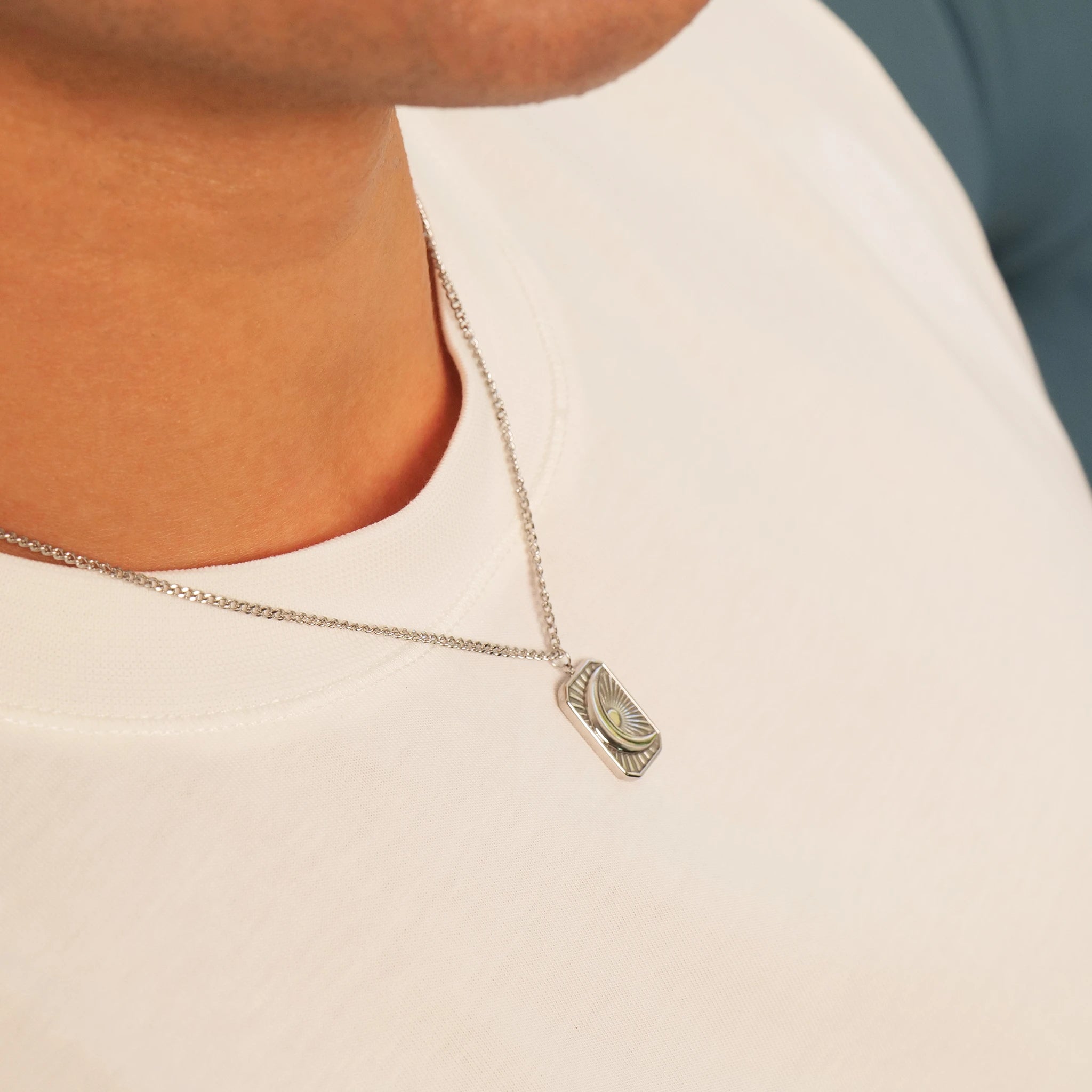 Moon Pendant (Silver)