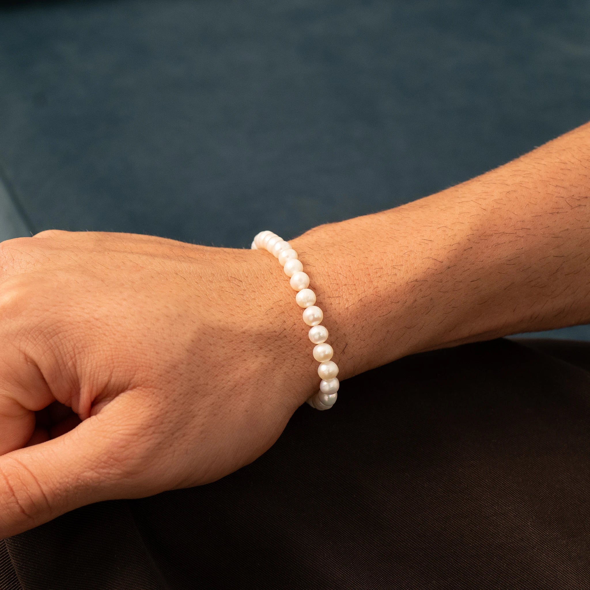 Natural Pearl Set (Silver)