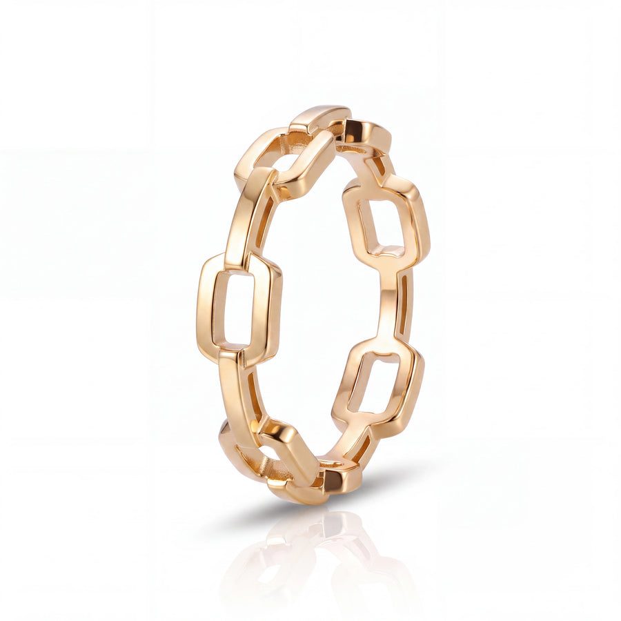 Paperclip Ring (Gold)