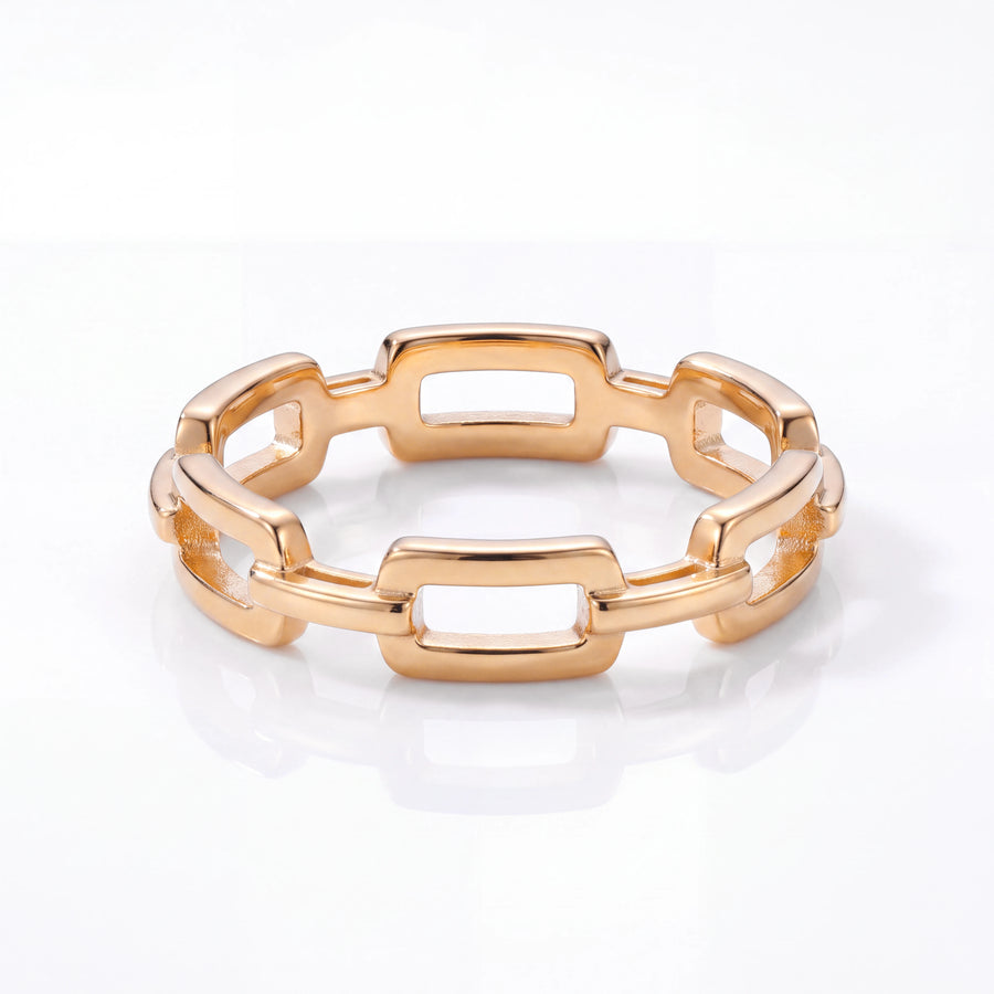 Paperclip Ring (Gold)