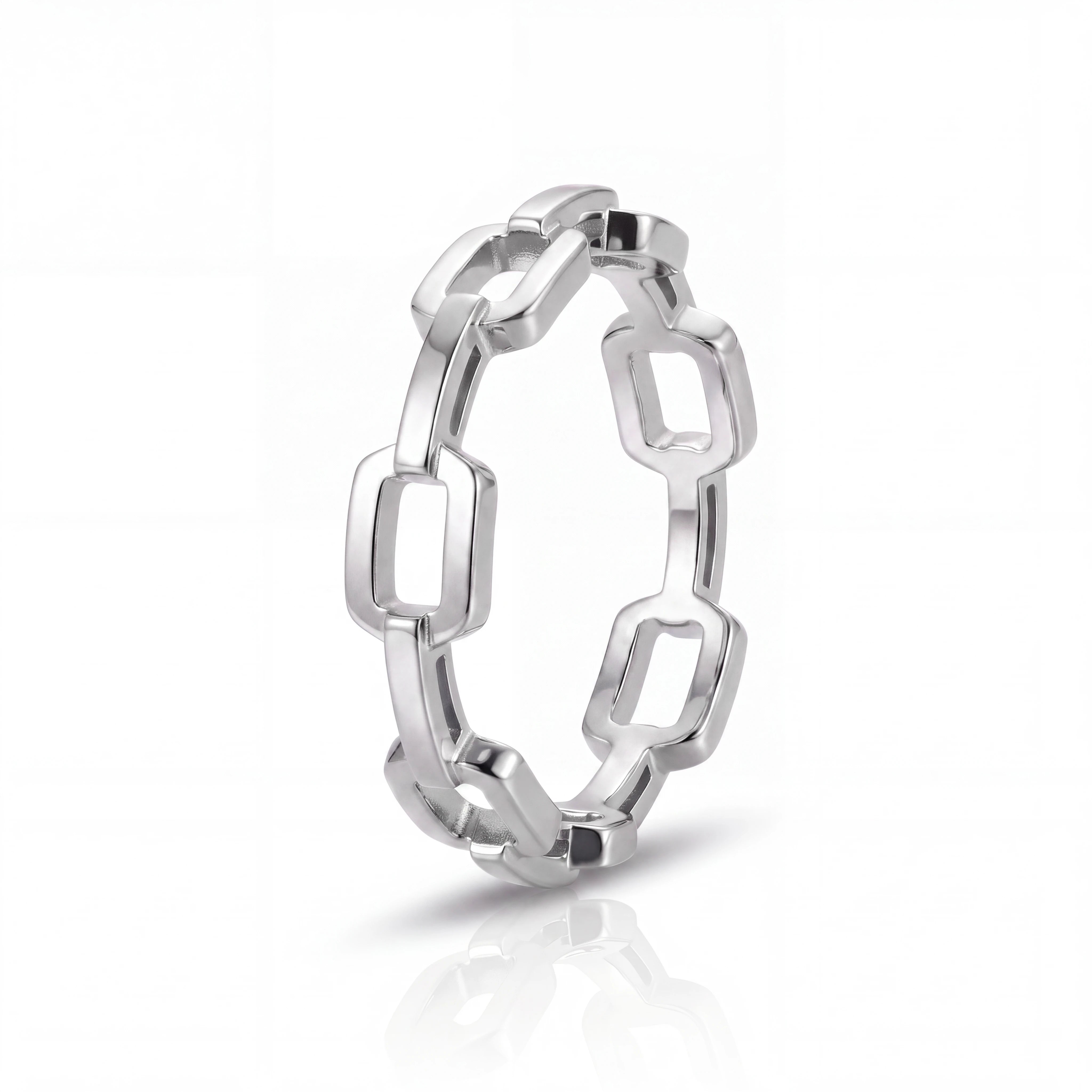 Paperclip Ring (Silver)