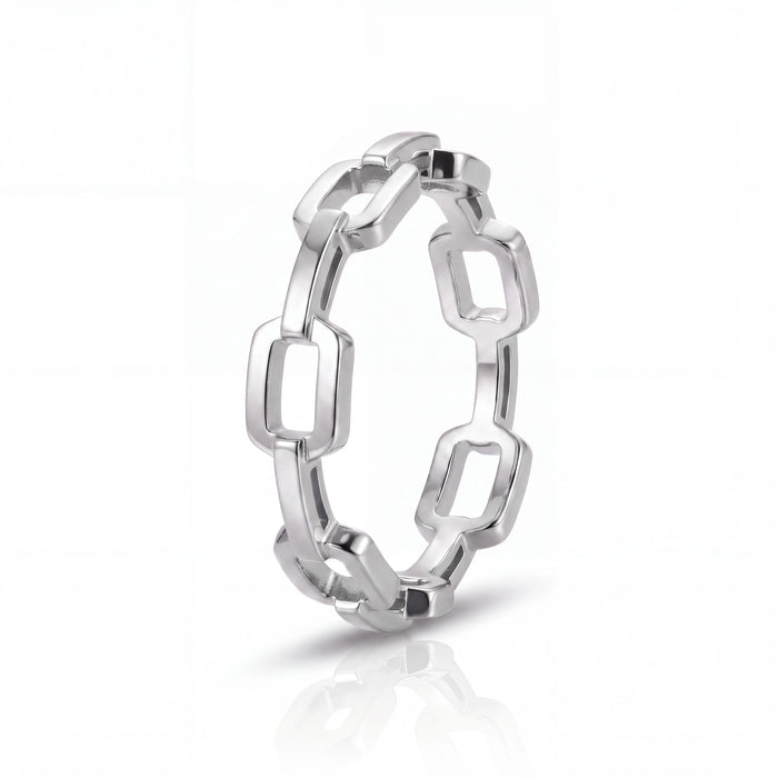 Paperclip Ring (Silver)