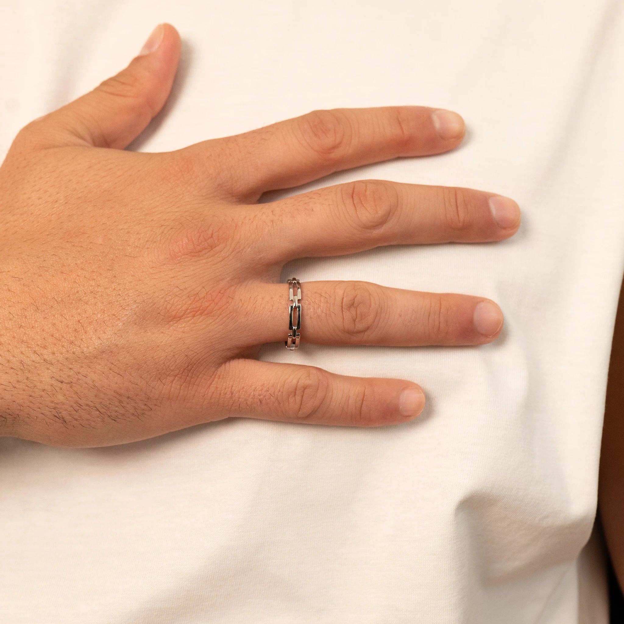 Paperclip Ring (Silver)