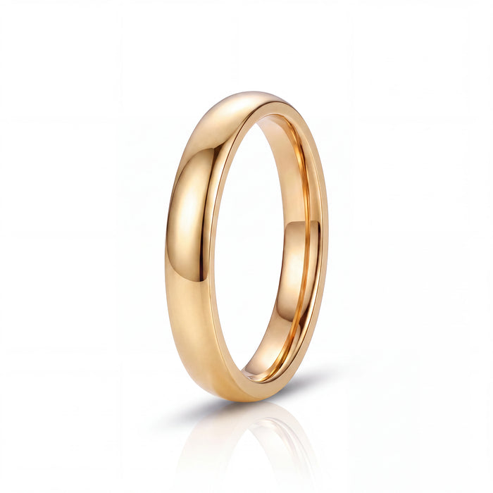 Round Band Ring 4MM (Gold)