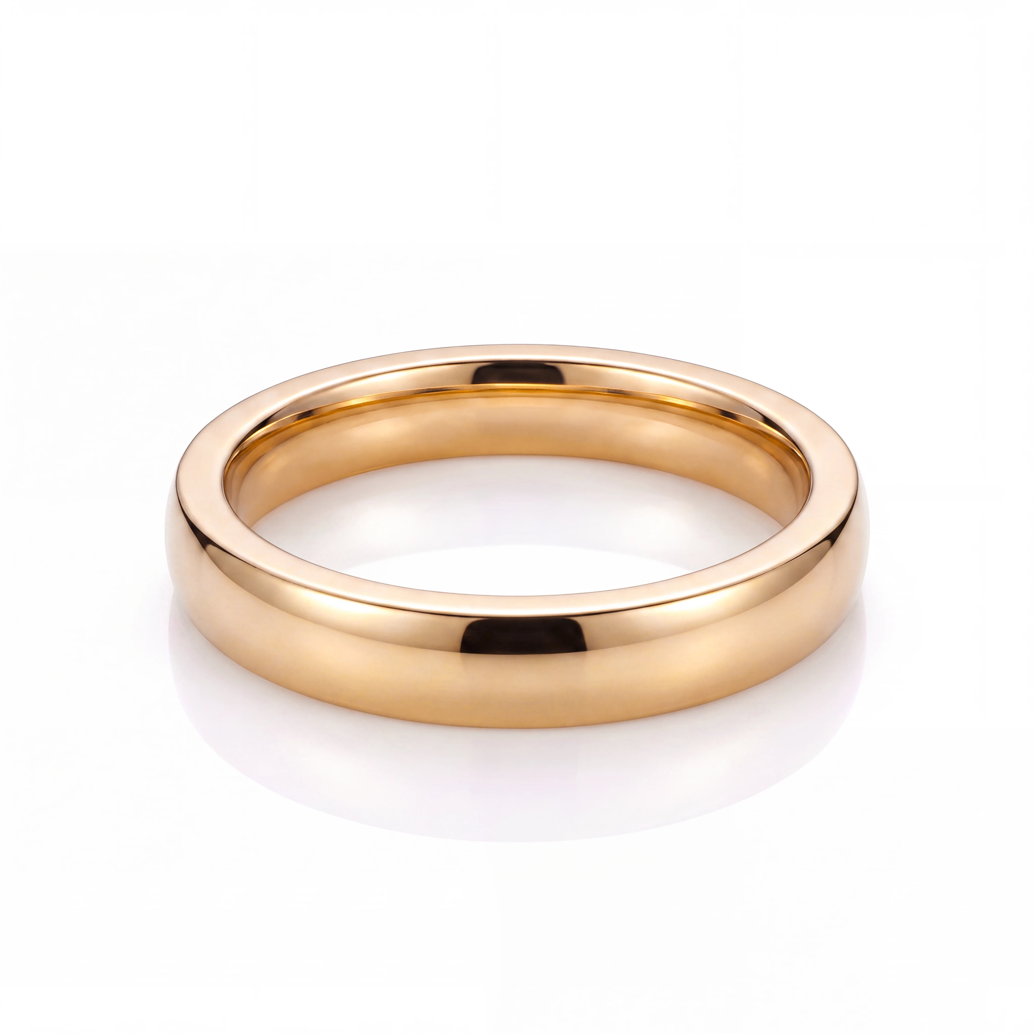 Round Band Ring 4MM (Gold)