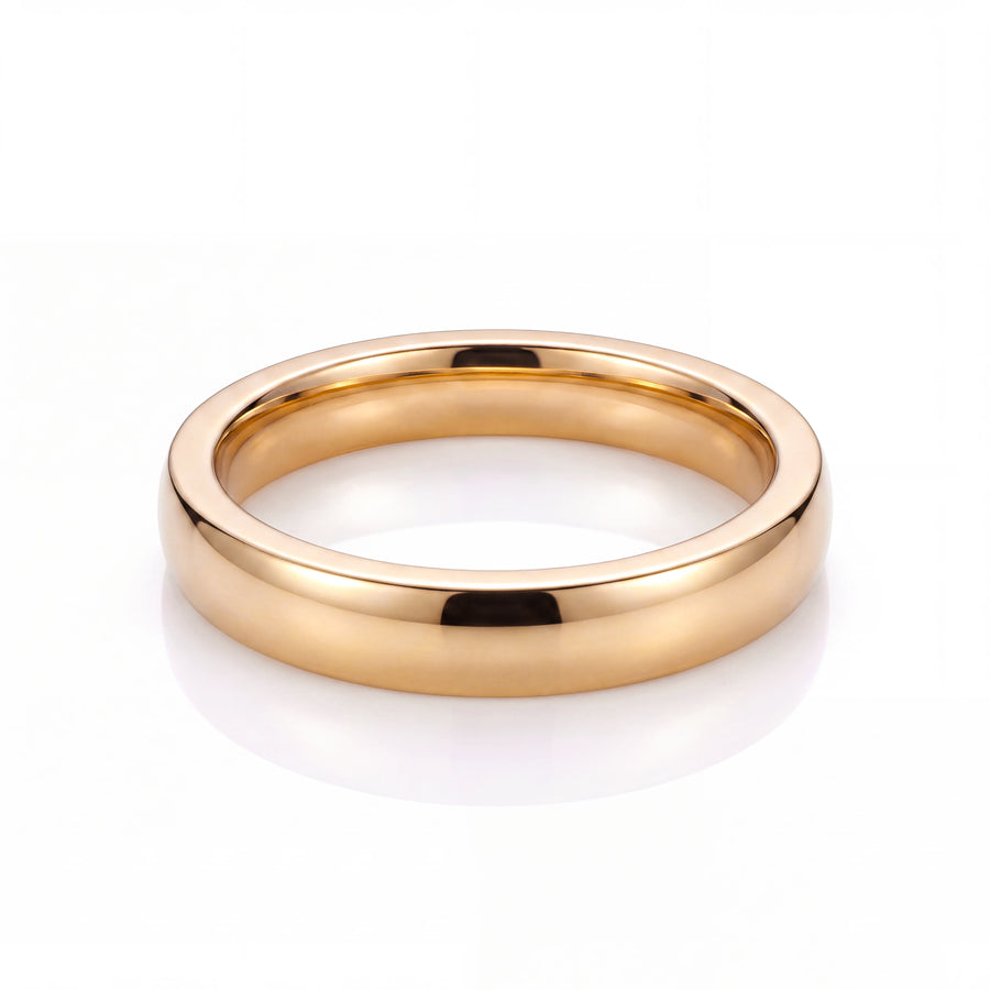 Round Band Ring 4MM (Gold)