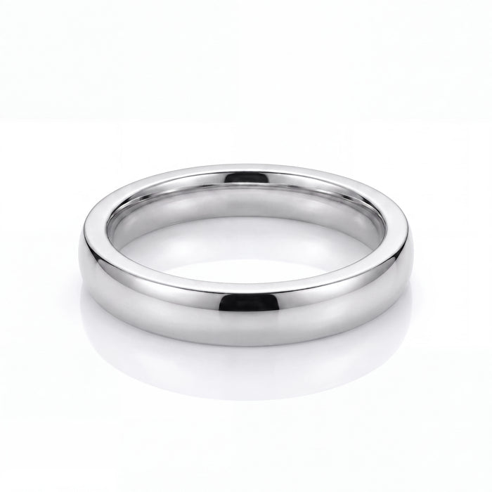 Round Band Ring 4MM (Silver)