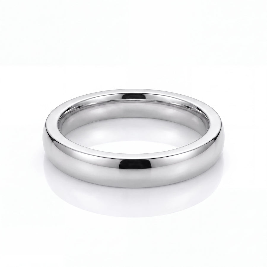 Round Band Ring 4MM (Silver)