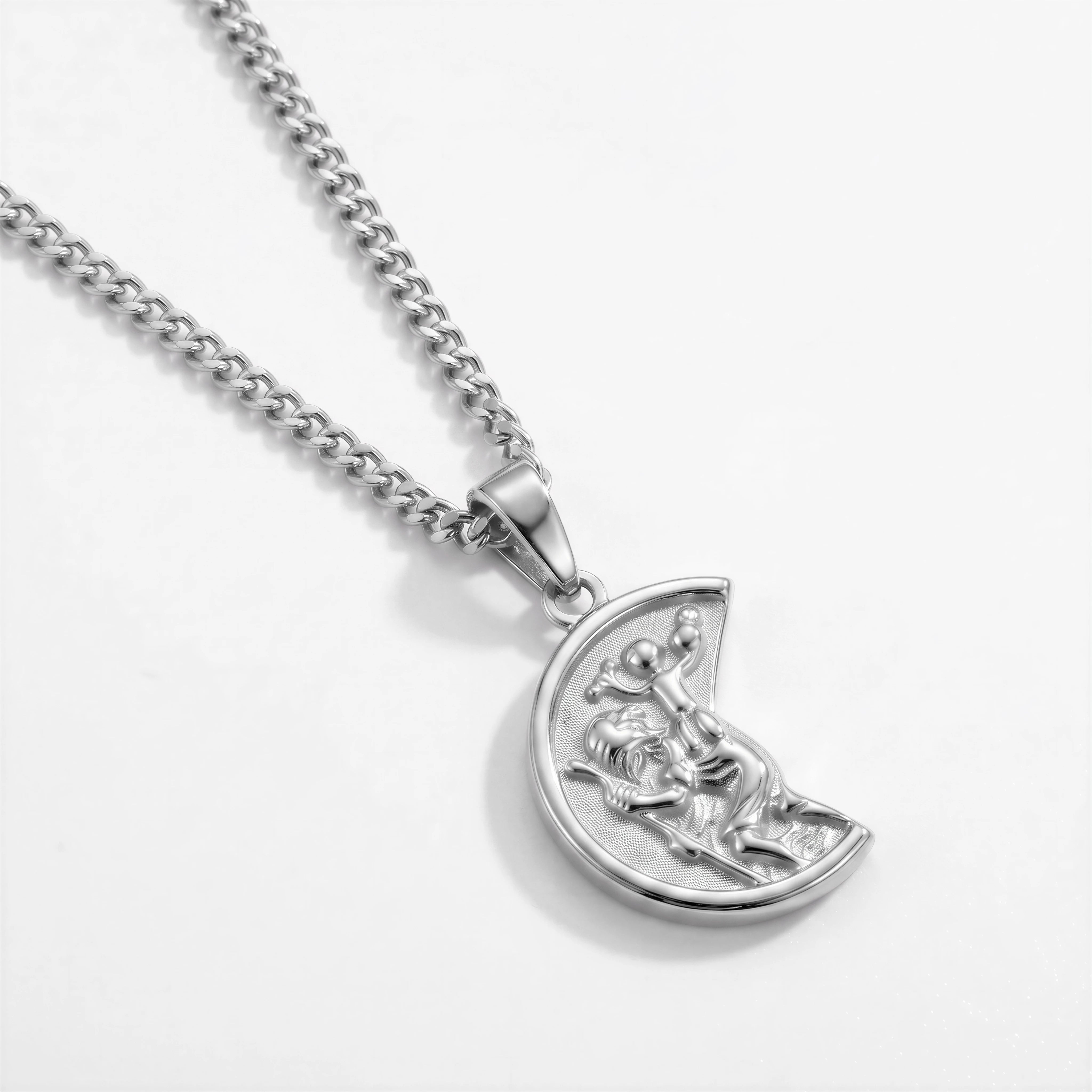 St. Christopher Pendant (Silver)