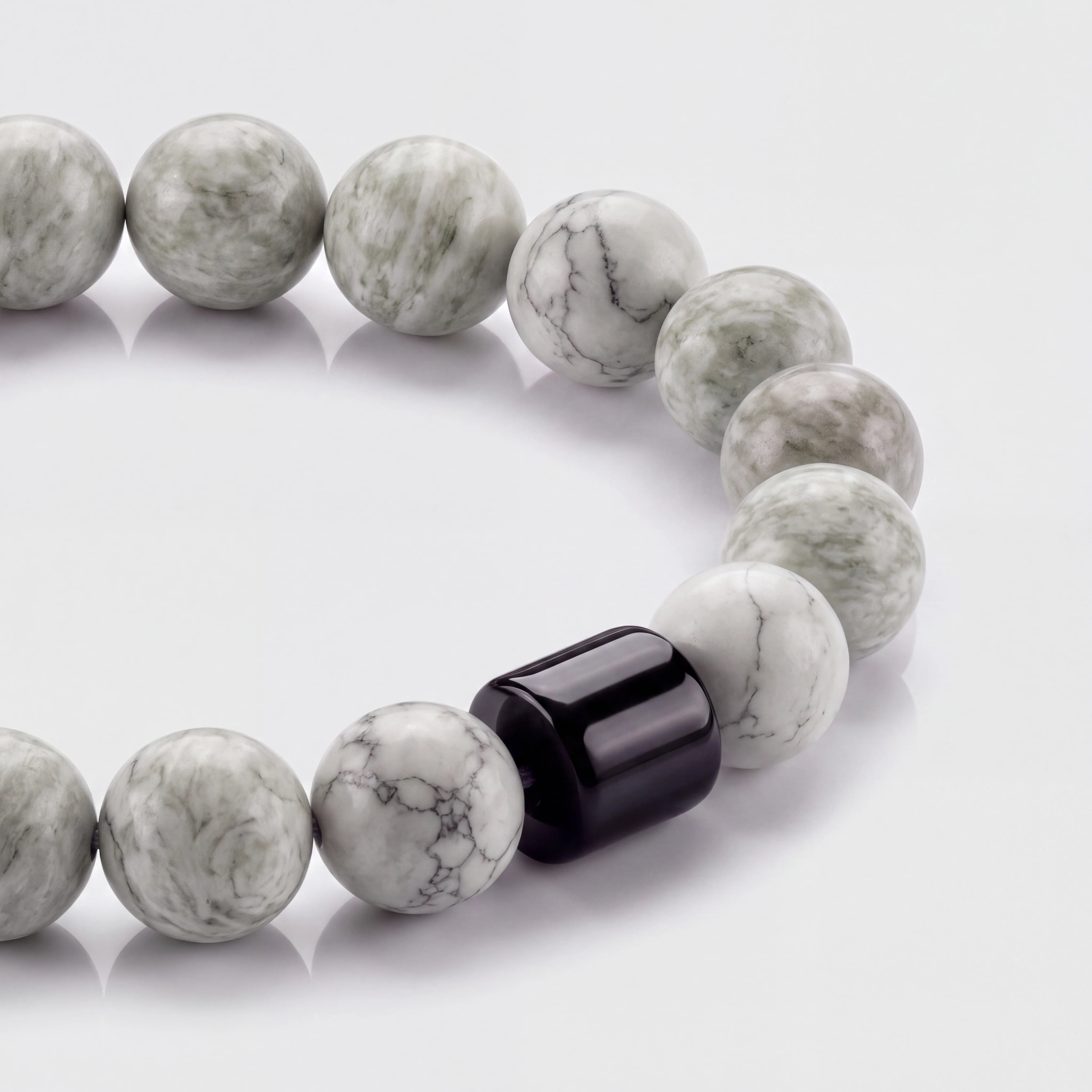 Stone Bead Bracelet