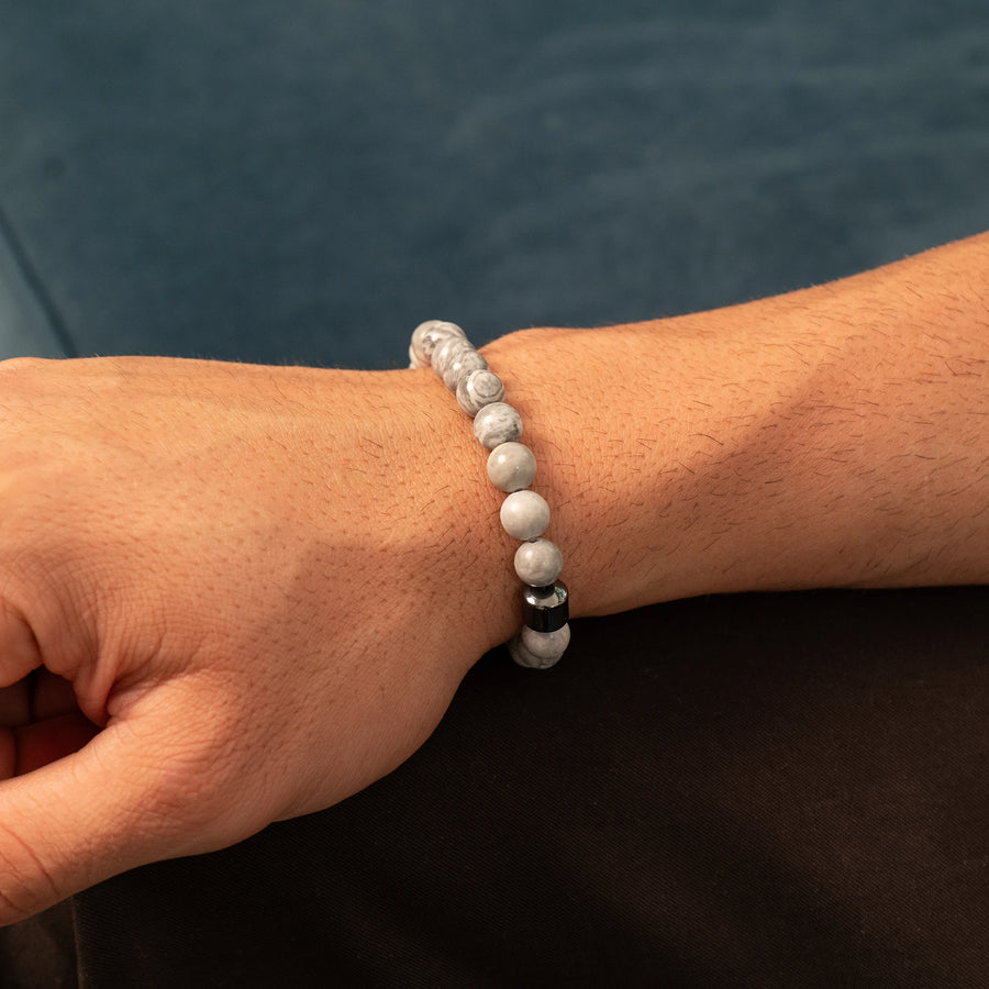 Stone Bead Bracelet